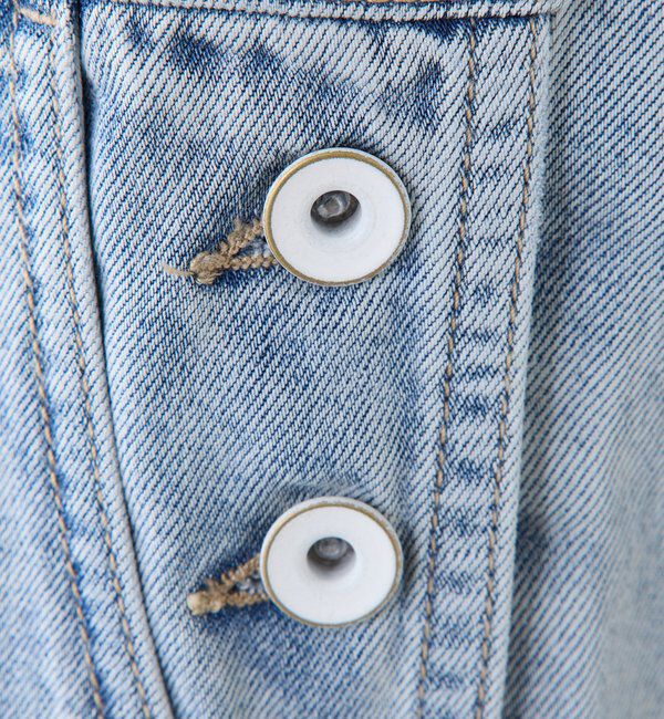  「リヨセル混デニムサロペット」|その他|