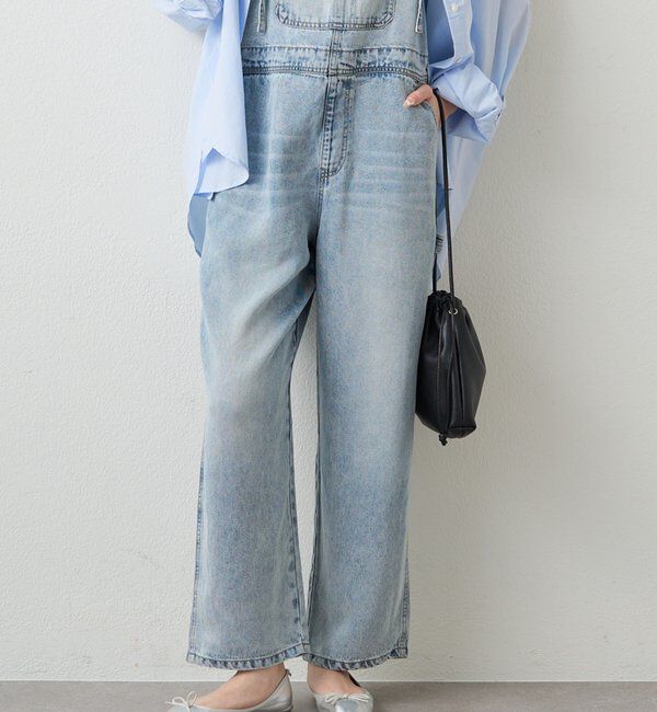  「リヨセル混デニムサロペット」|その他|