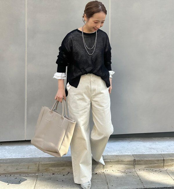  「【＠sein___000企画】メッシュ編みニットプルオーバー」|プルオーバー|