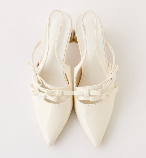  「リボンヒールミュール」|その他|