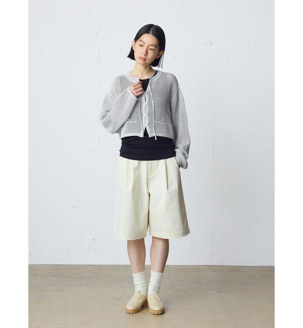 MidiUmi「MidiUmi ニードルワークカーディガン」|カーディガン|