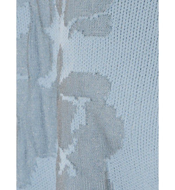 MIDIUMISOLID「MIDIUMISOLID for Ladies フラワージャカードカーディガン」|カーディガン|