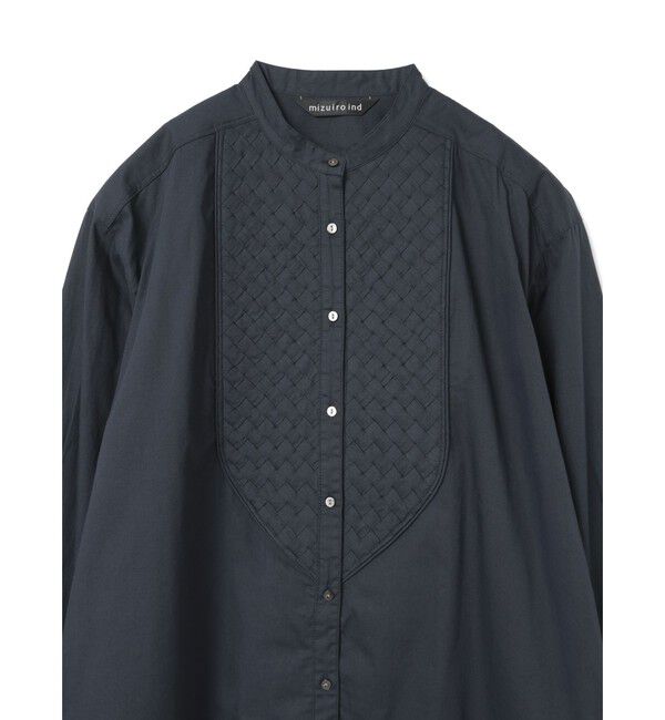 mizuiro ind「mizuiro ind ブランディングクロスシャツ」|シャツ・ブラウス|
