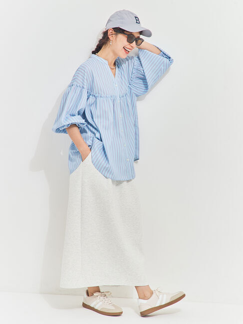 Samansa Mos2「ダンボールタイトスカート」|スカート|