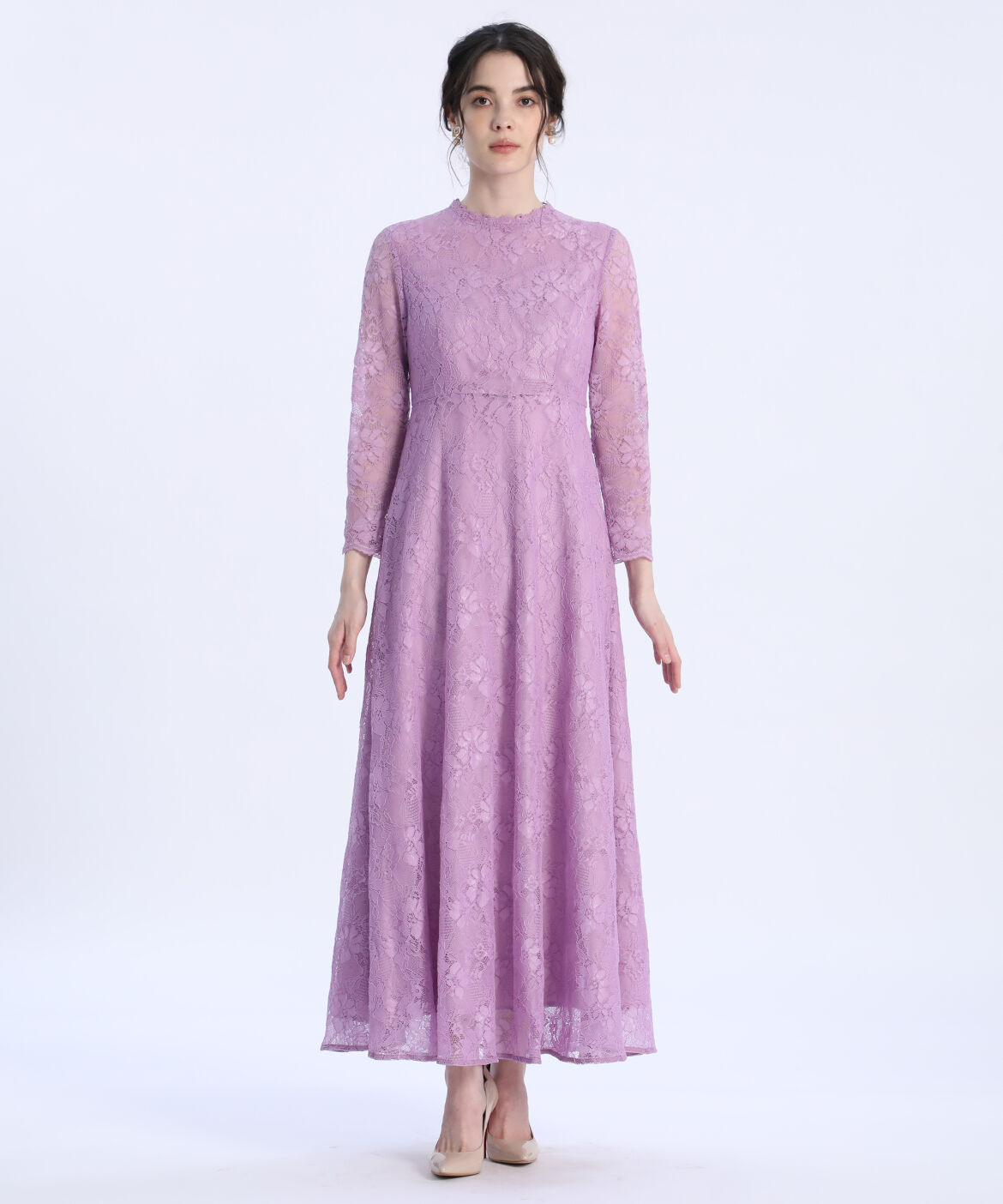 Maglie le cassetto「《M Maglie le cassetto》ラッセルレースロングドレス」|ワンピース|