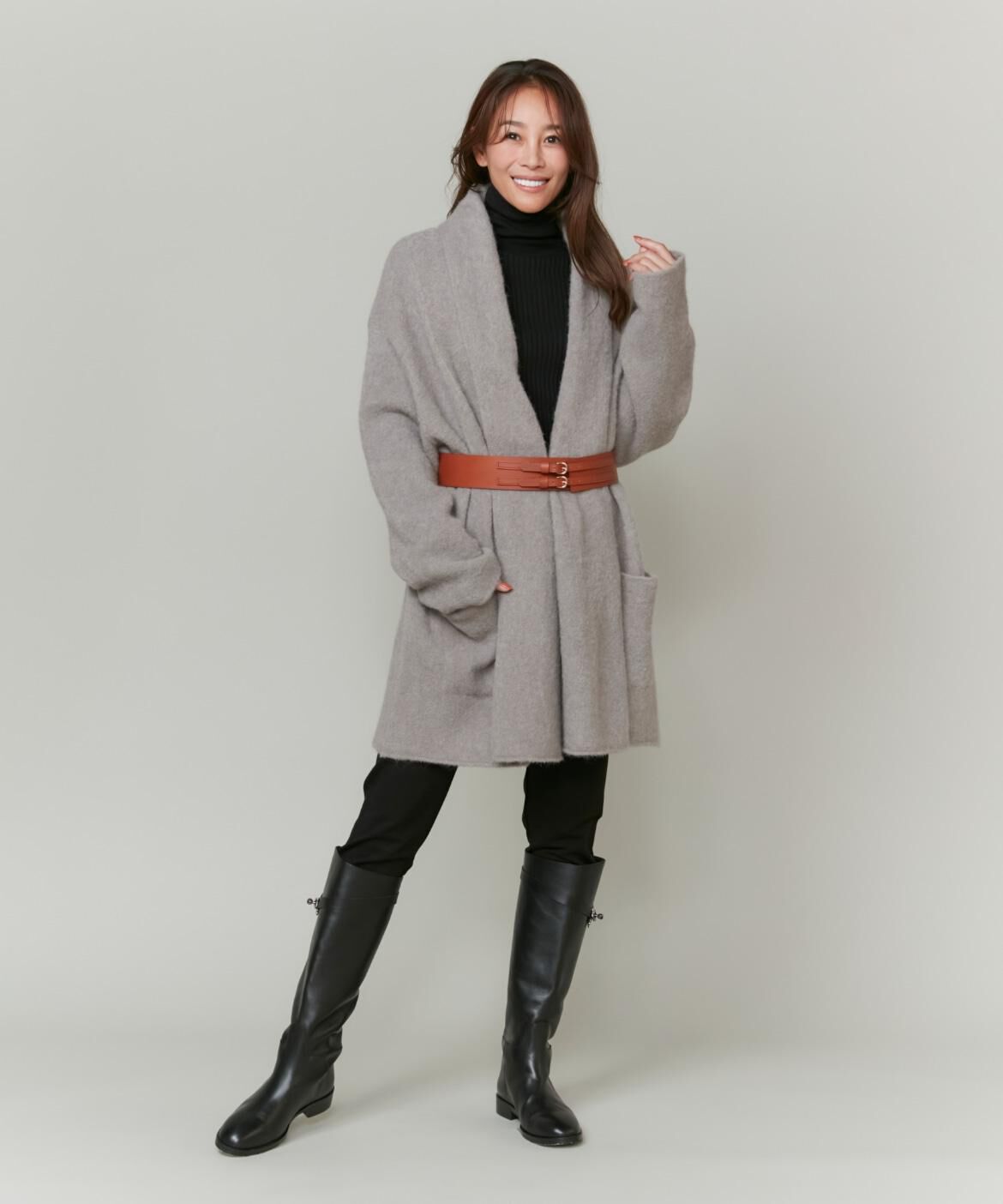 INED「ダブルバックルベルト」|ベルト|