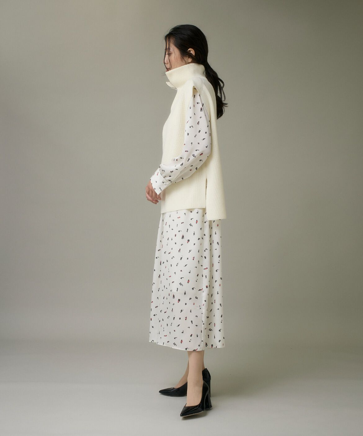 DAY by DAY it&rsquo;s international「ブラッシュドットプリントワンピース」|ワンピース|