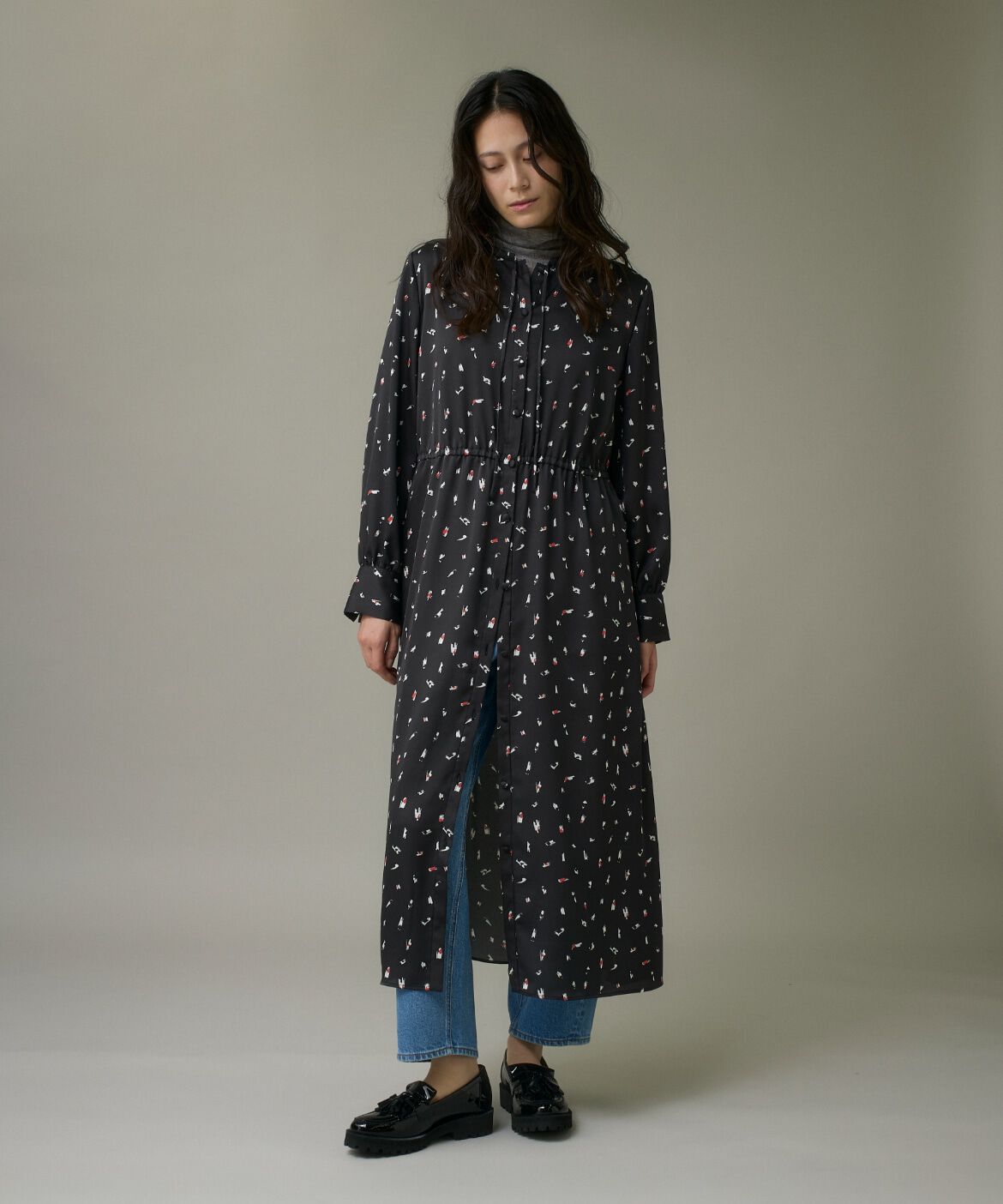 DAY by DAY it&rsquo;s international「ブラッシュドットプリントワンピース」|ワンピース|