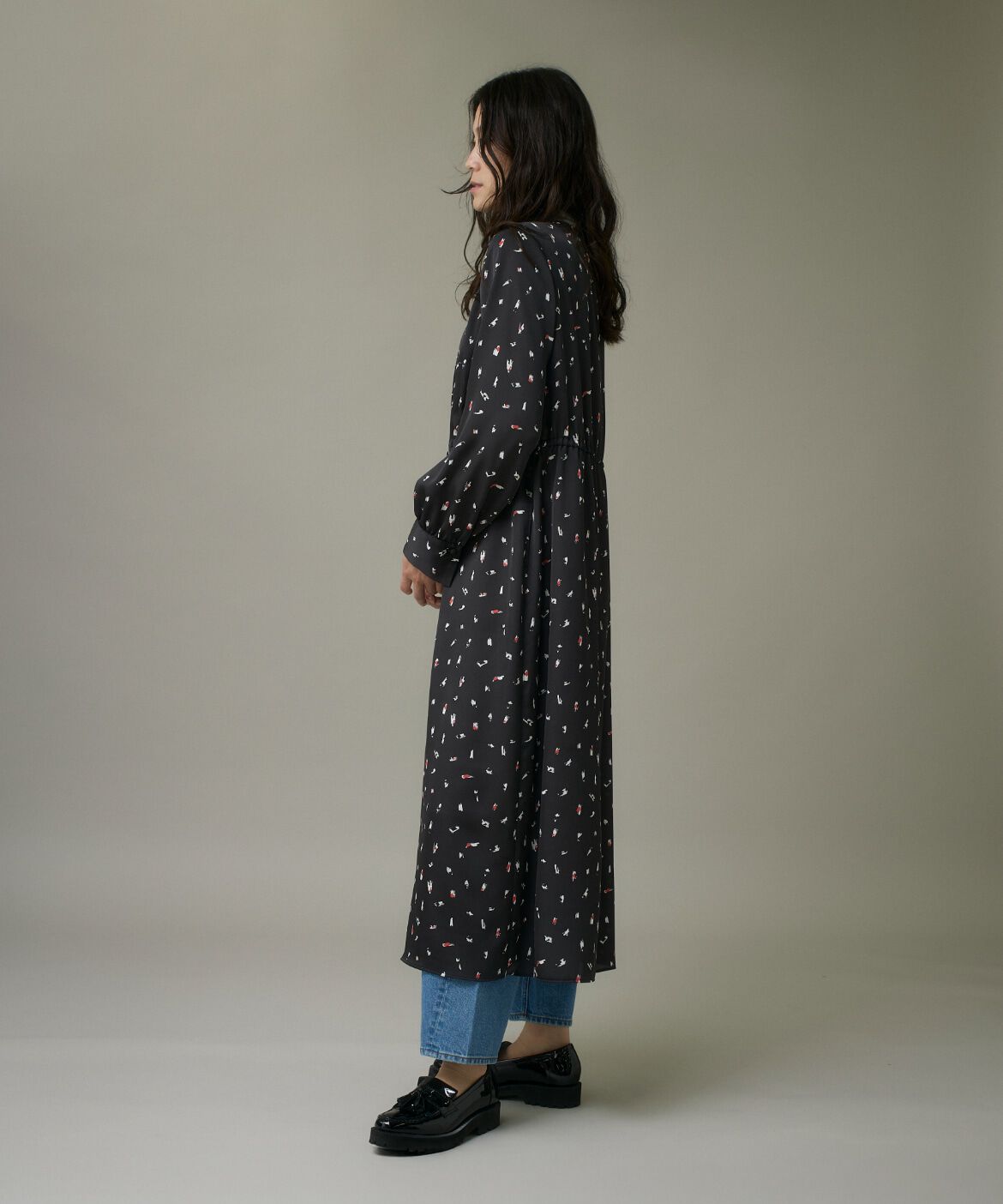 DAY by DAY it&rsquo;s international「ブラッシュドットプリントワンピース」|ワンピース|