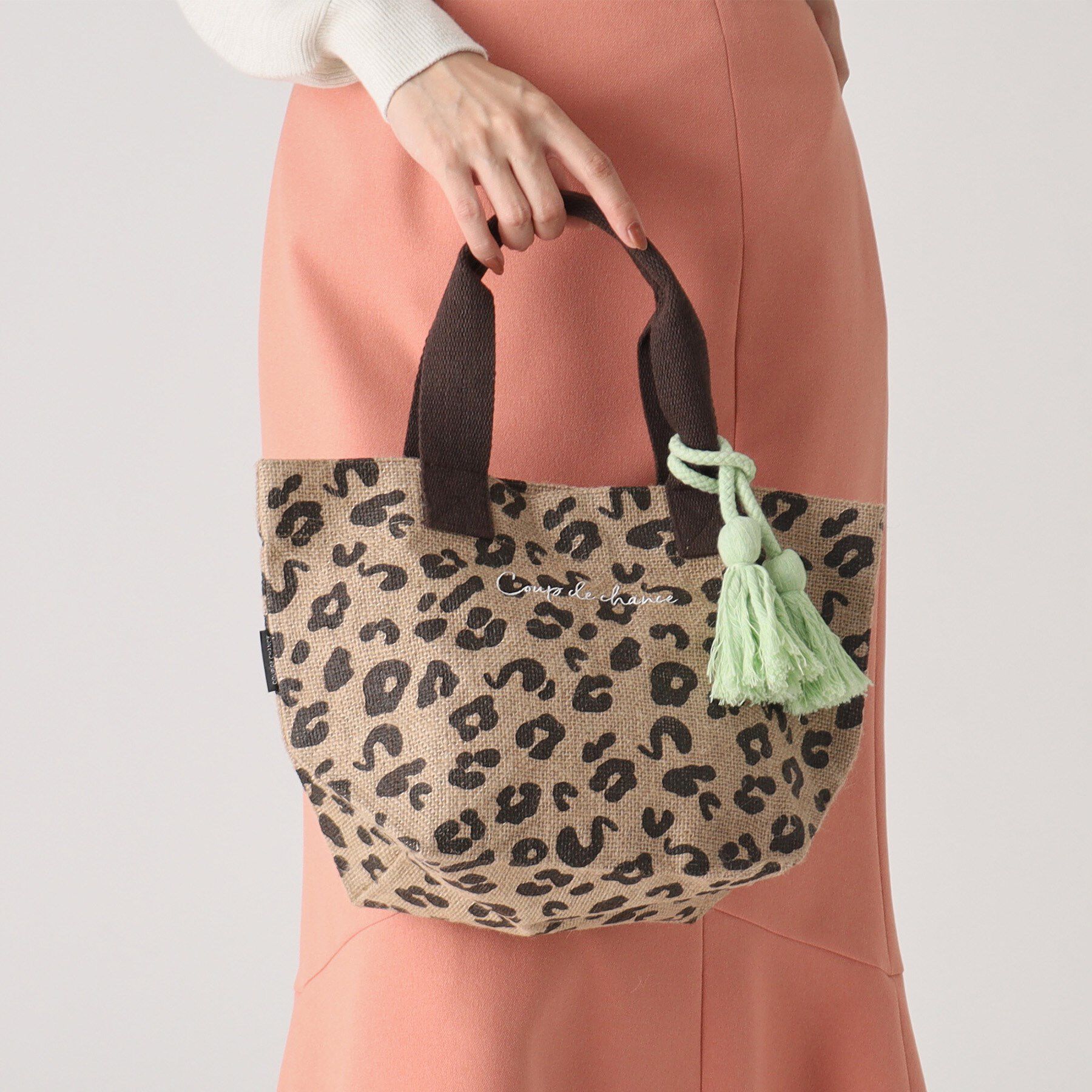 COUP DE CHANCE「天然素材・ジュート・エコミニバック2」|トートバッグ|