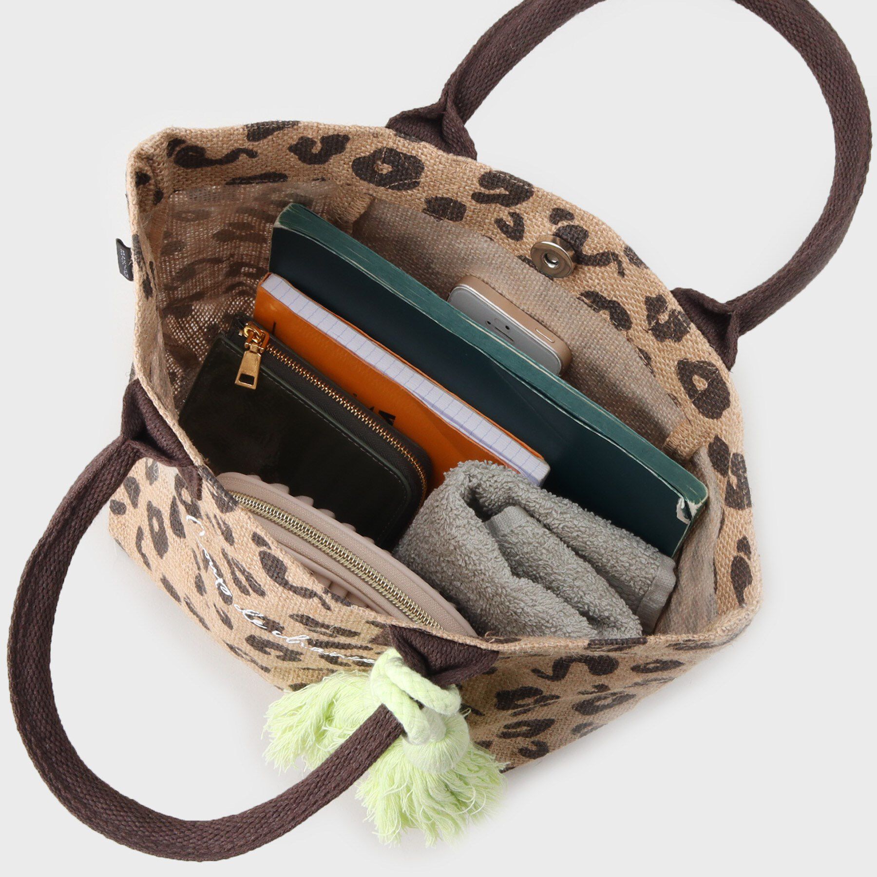 COUP DE CHANCE「天然素材・ジュート・エコミニバック2」|トートバッグ|