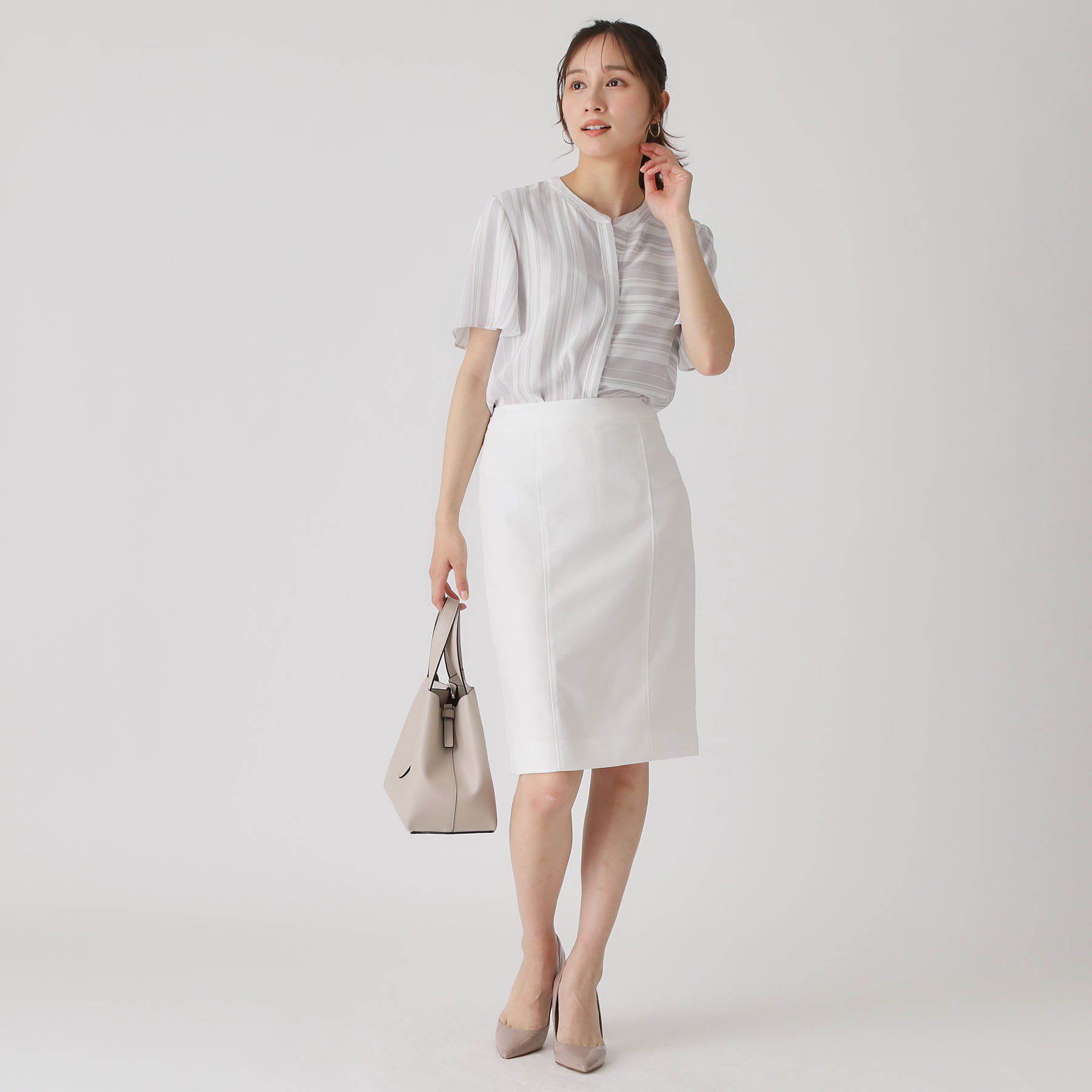 COUP DE CHANCE「【手洗い可／日本製】タイトスカート」|スカート|