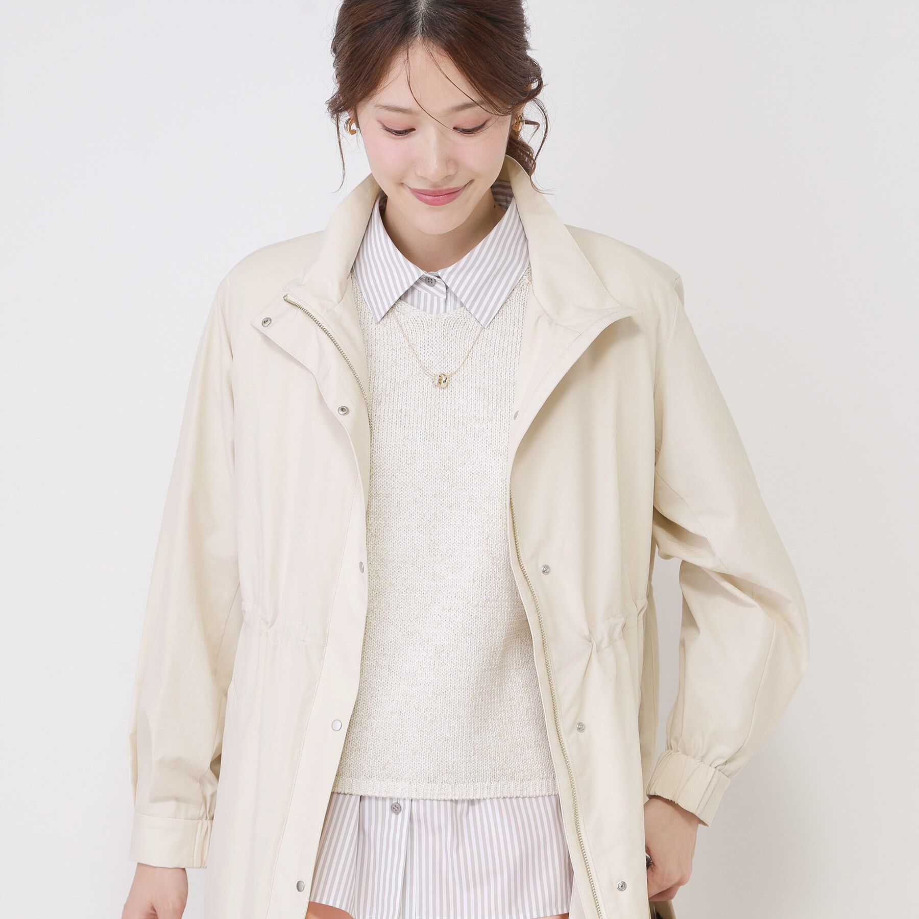 COUP DE CHANCE「【手洗い可／ライナー取り外し可】モッズコート」|ミリタリー・モッズコート|