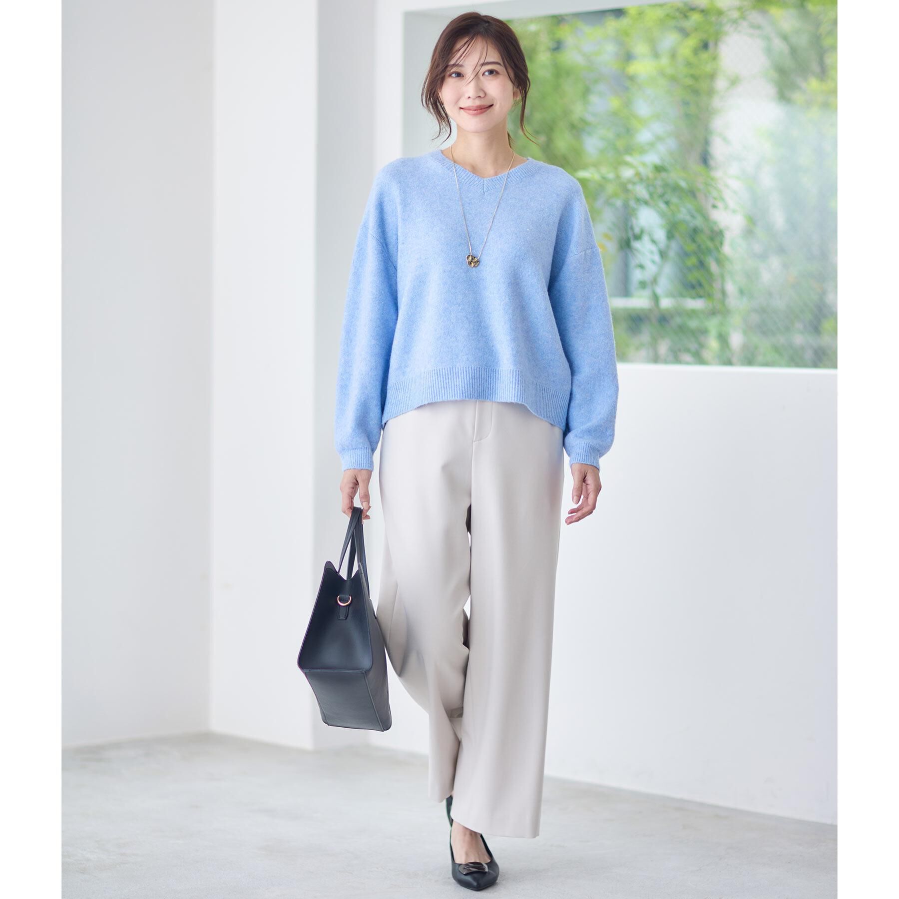 Reflect「【裏起毛／ゆったりシルエット】ストレートワイドパンツ」|その他|