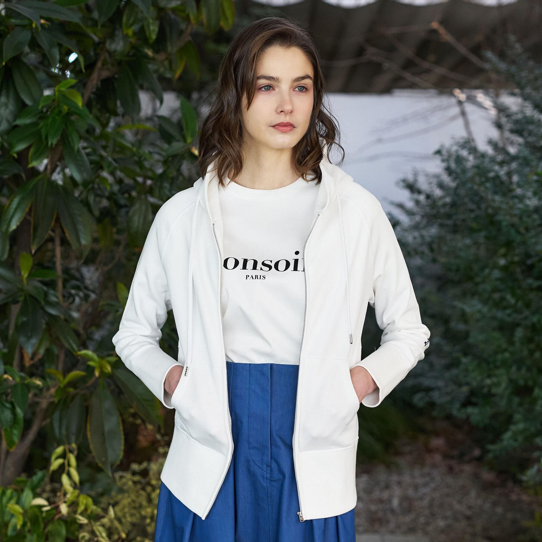 DRESSTERIOR「【春夏/寒暖差対応/ウォッシャブル】ライト裏毛フーディー」|パーカー|