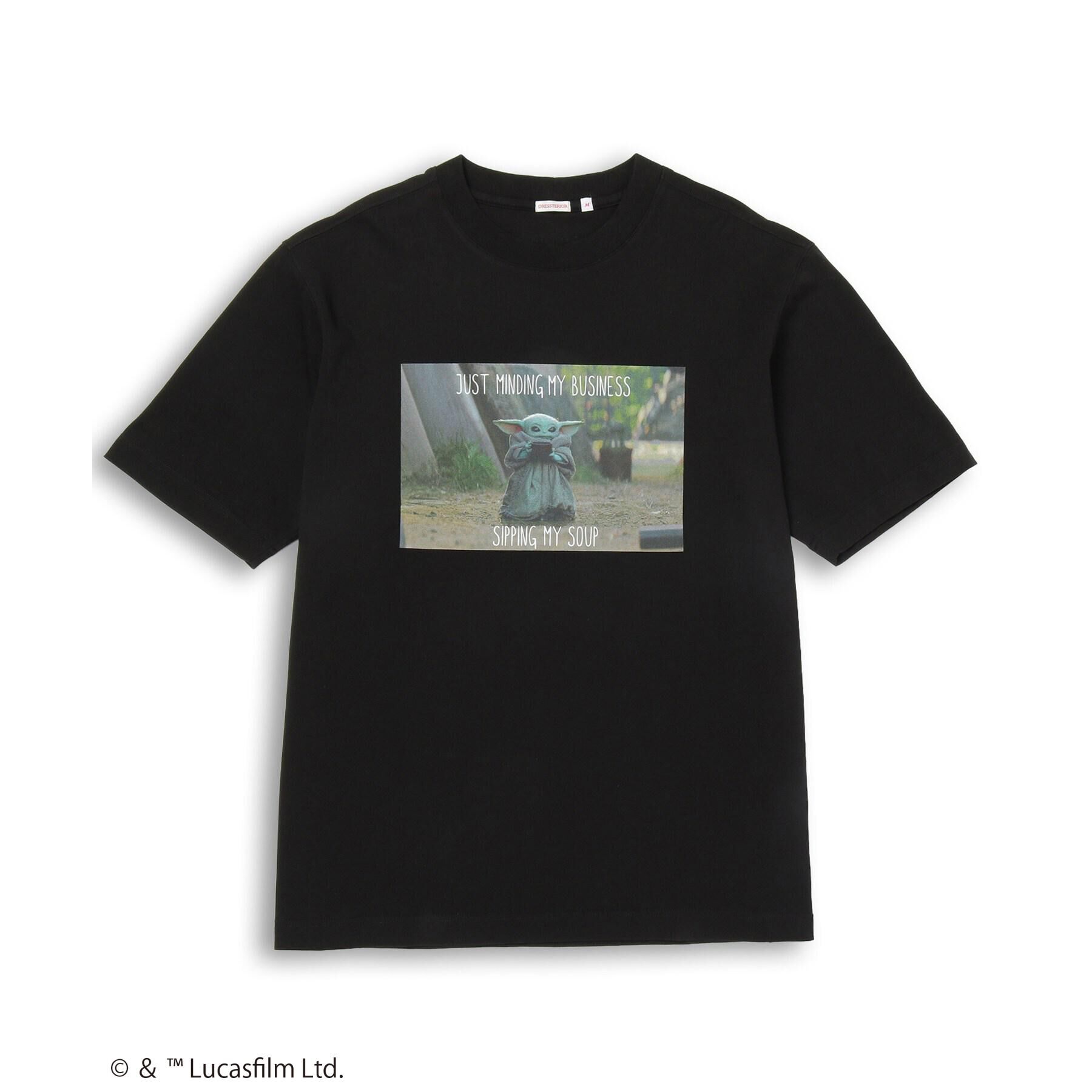 DRESSTERIOR「【接触冷感/ドライタッチ素材】STAR WARS MYスープTシャツ」|Tシャツ・カットソー|