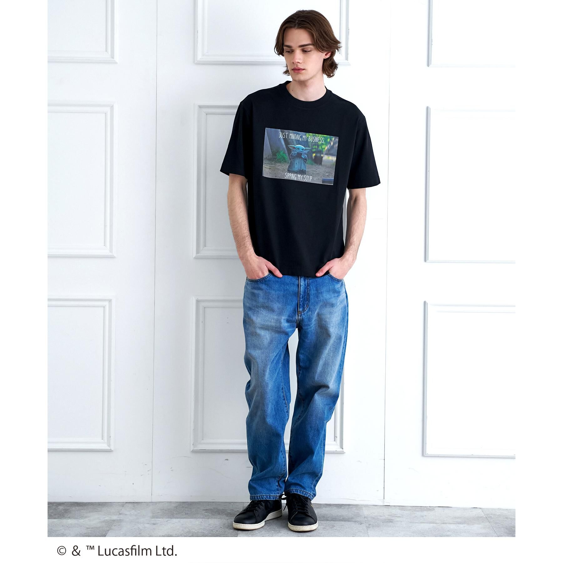 DRESSTERIOR「【接触冷感/ドライタッチ素材】STAR WARS MYスープTシャツ」|Tシャツ・カットソー|