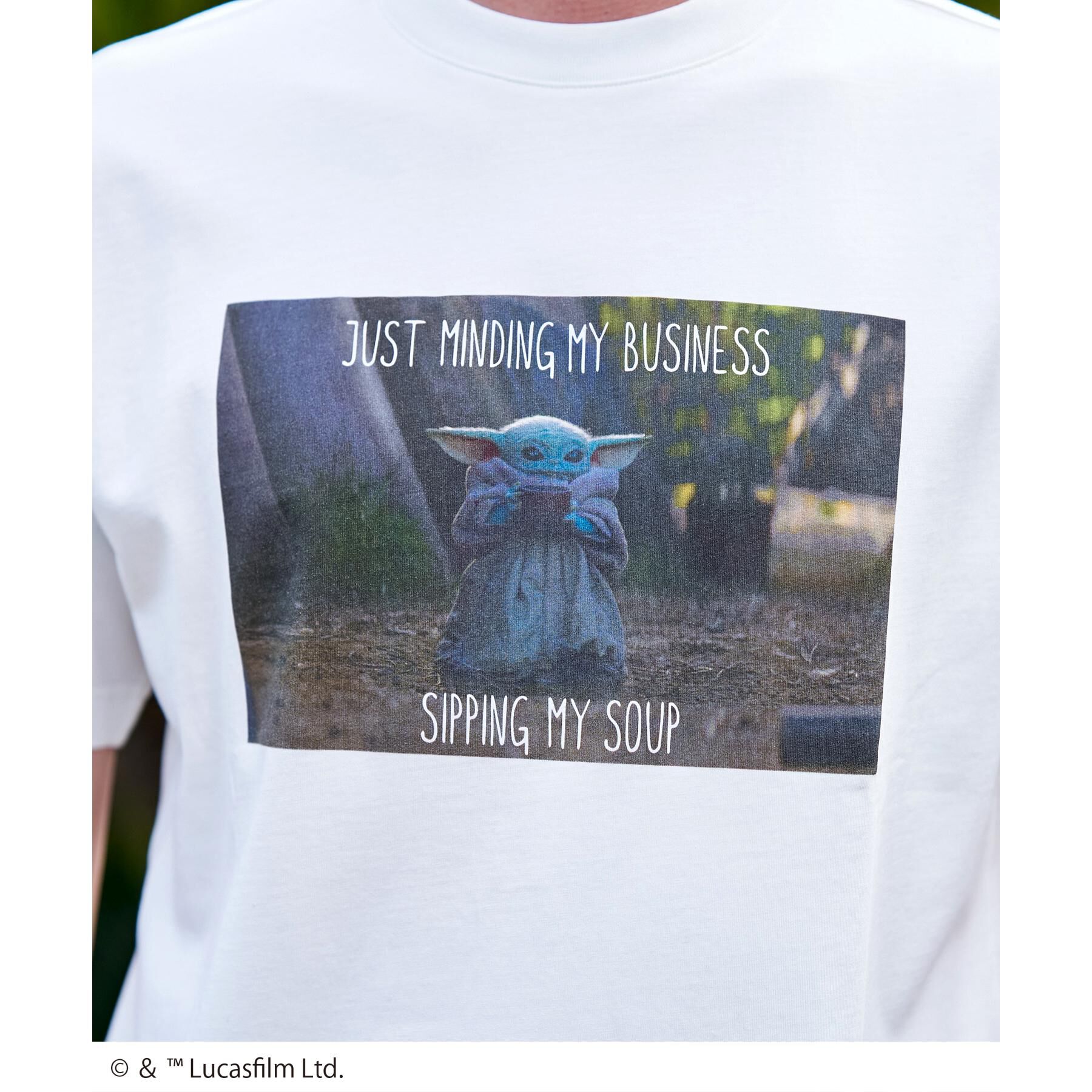 DRESSTERIOR「【接触冷感/ドライタッチ素材】STAR WARS MYスープTシャツ」|Tシャツ・カットソー|