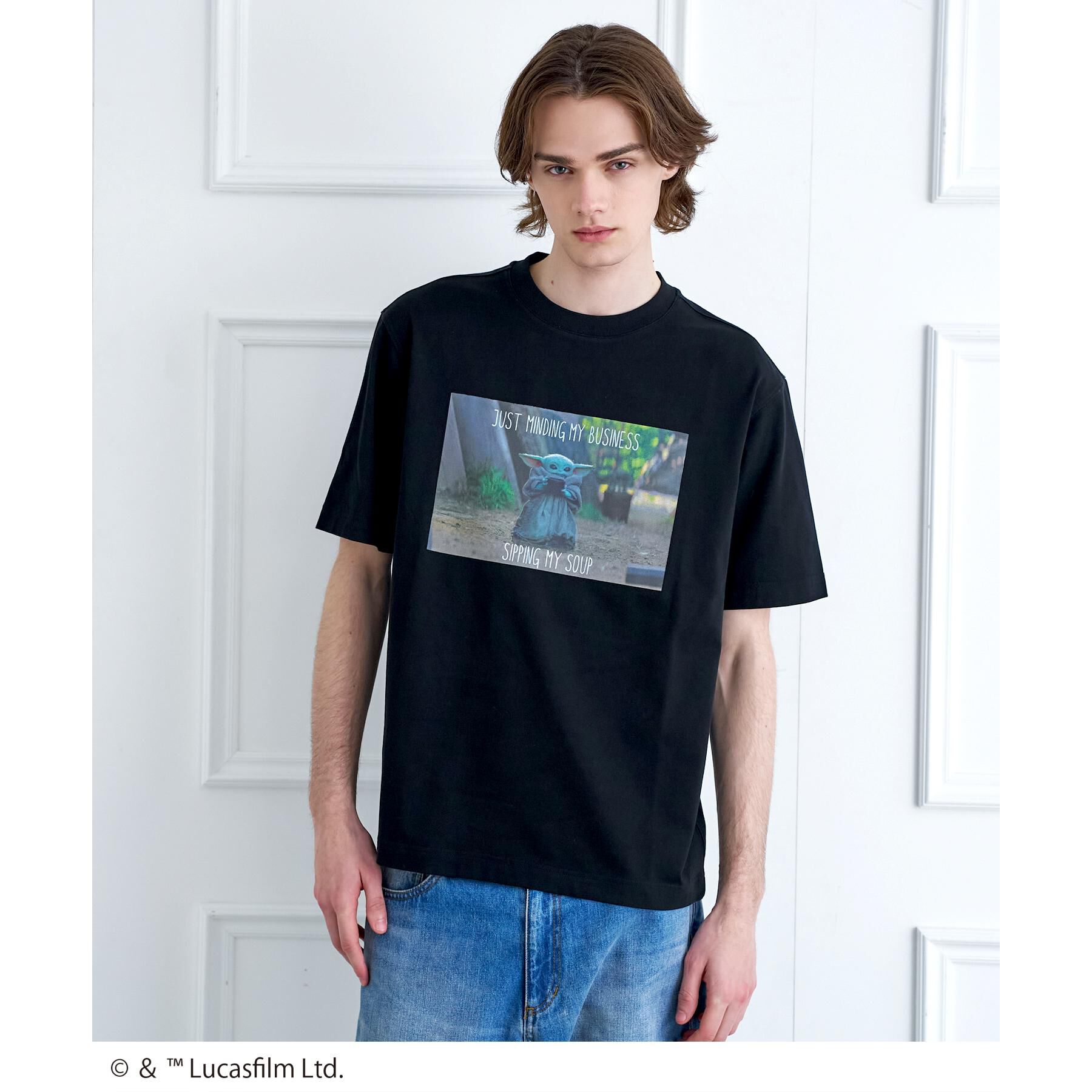 DRESSTERIOR「【接触冷感/ドライタッチ素材】STAR WARS MYスープTシャツ」|Tシャツ・カットソー|