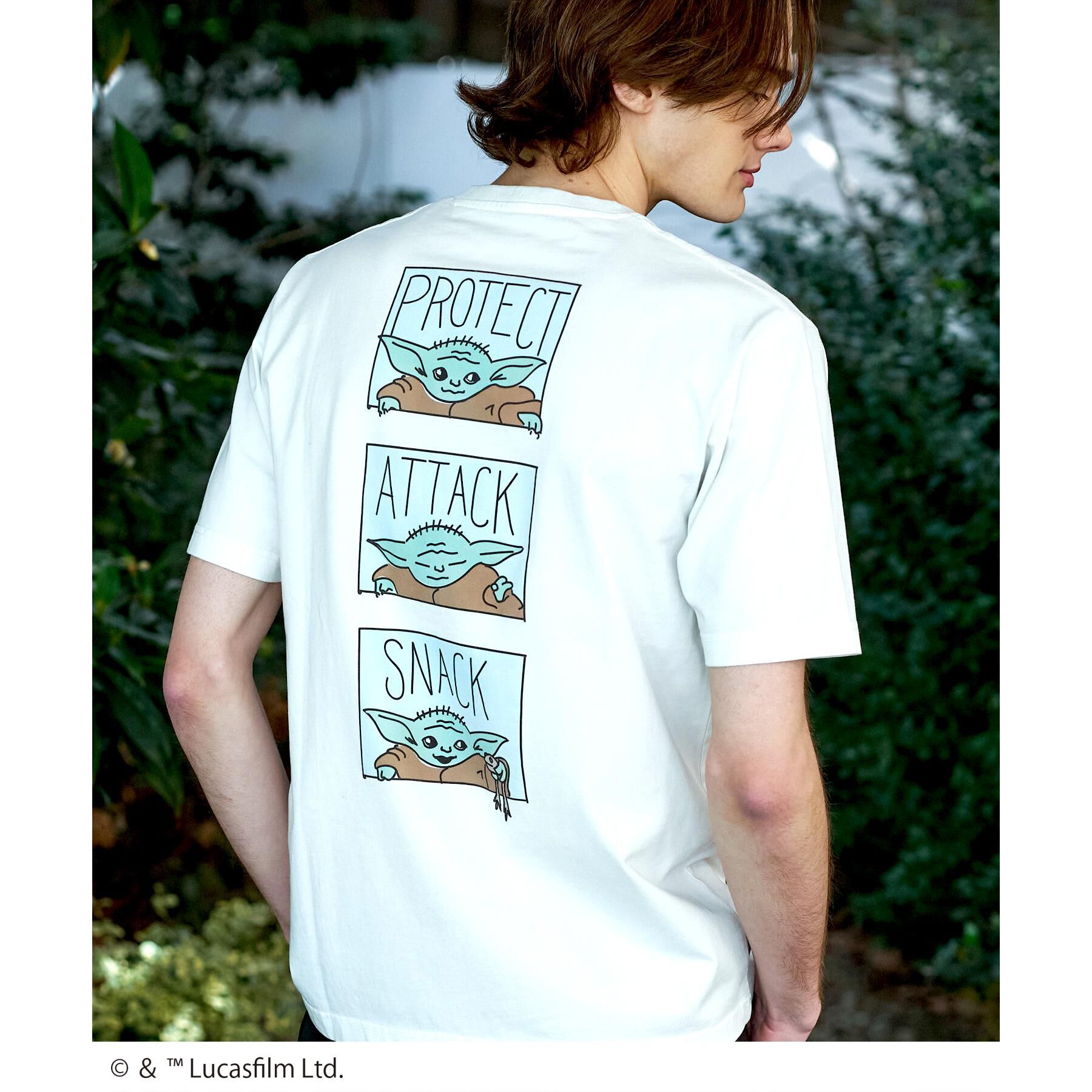 DRESSTERIOR「【接触冷感/ドライタッチ素材】STAR WARS カートゥーンTシャツ」|Tシャツ・カットソー|