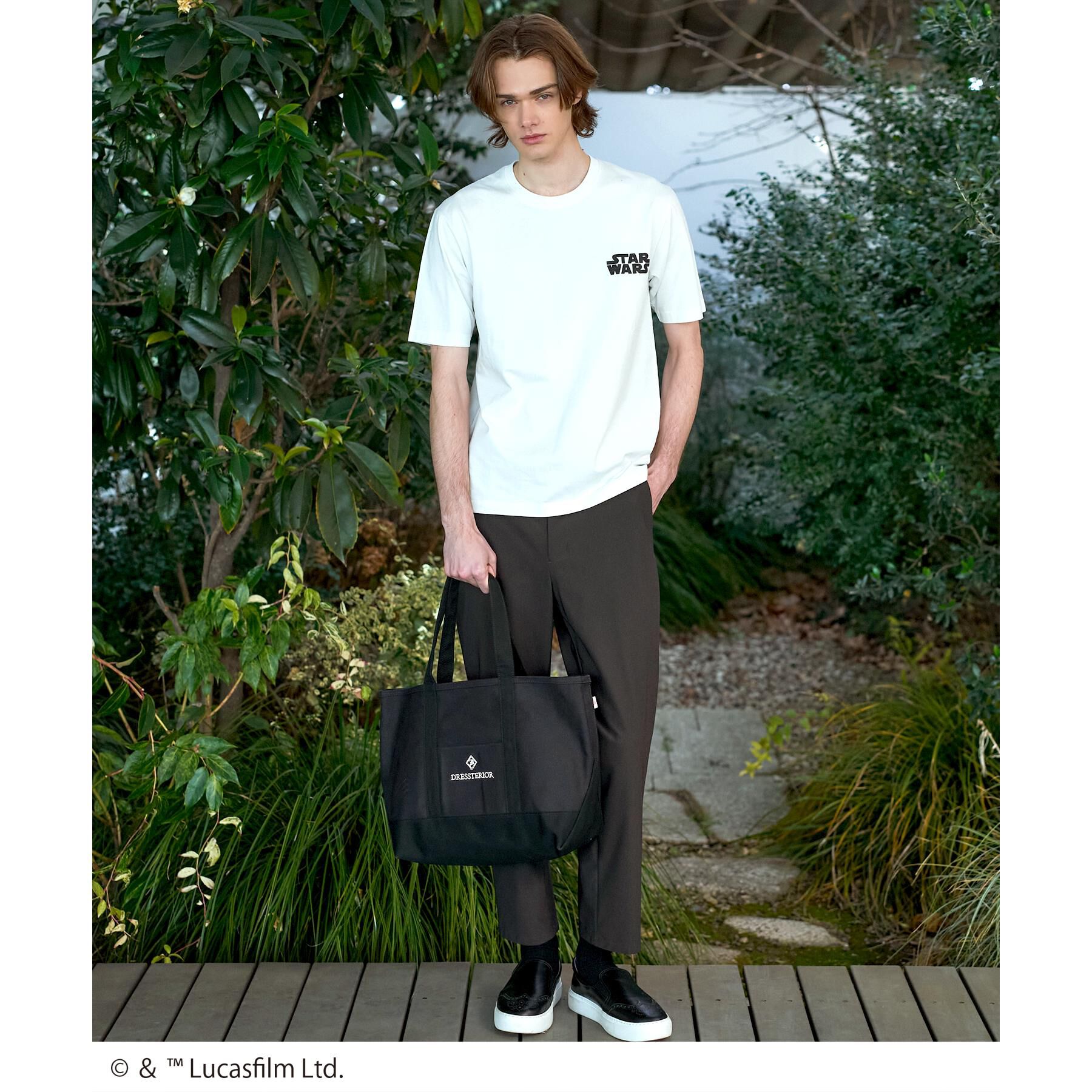 DRESSTERIOR「【接触冷感/ドライタッチ素材】STAR WARS カートゥーンTシャツ」|Tシャツ・カットソー|