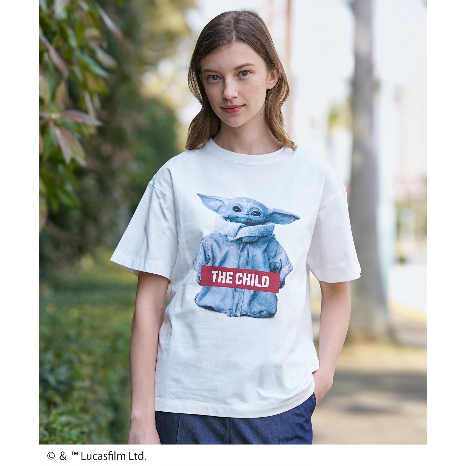 DRESSTERIOR「【接触冷感/ドライタッチ素材】STARWARS THE CHILD T」|Tシャツ・カットソー|