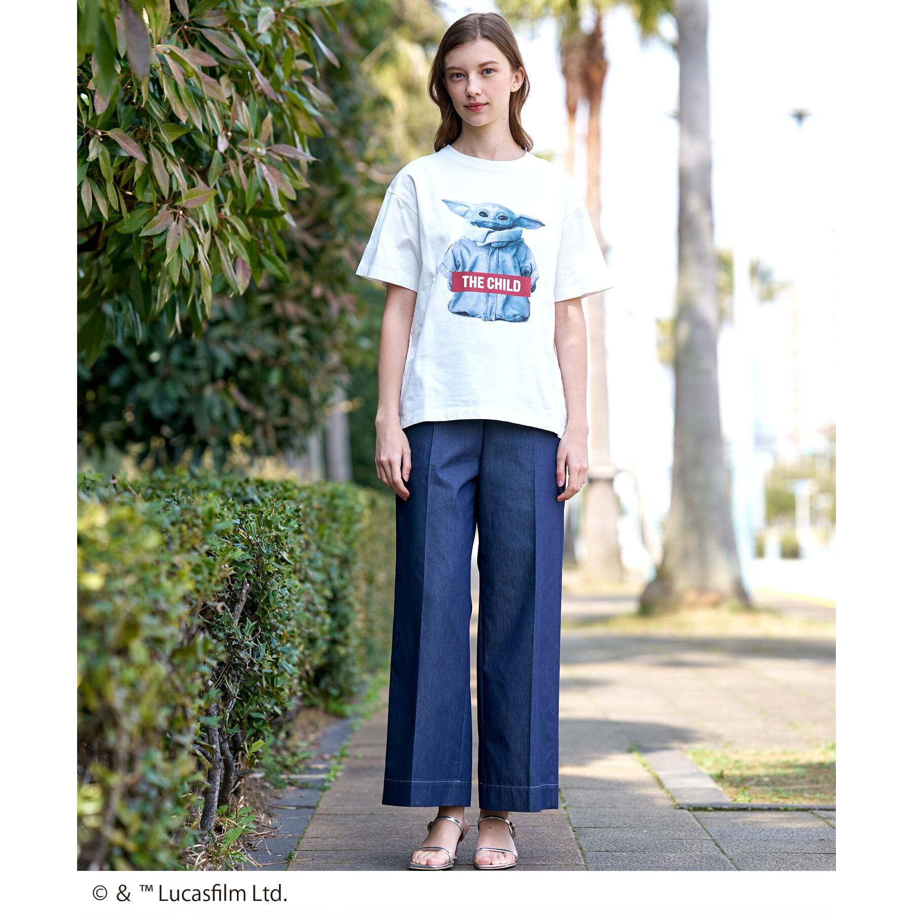 DRESSTERIOR「【接触冷感/ドライタッチ素材】STARWARS THE CHILD T」|Tシャツ・カットソー|