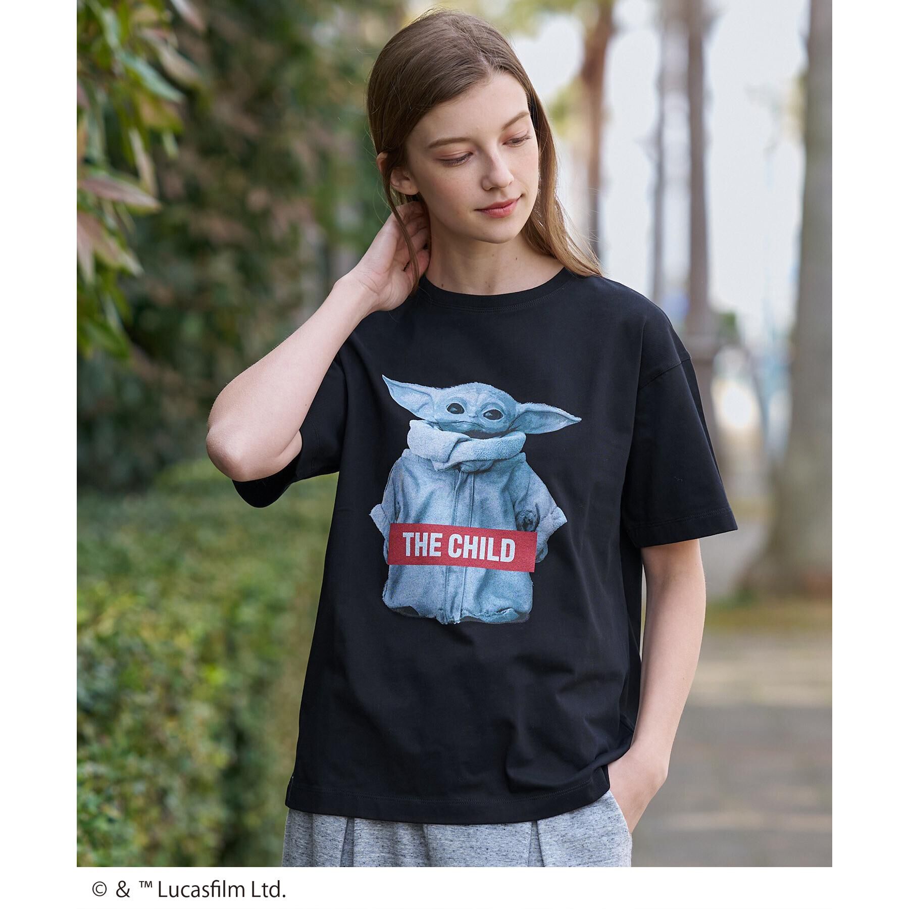 DRESSTERIOR「【接触冷感/ドライタッチ素材】STARWARS THE CHILD T」|Tシャツ・カットソー|