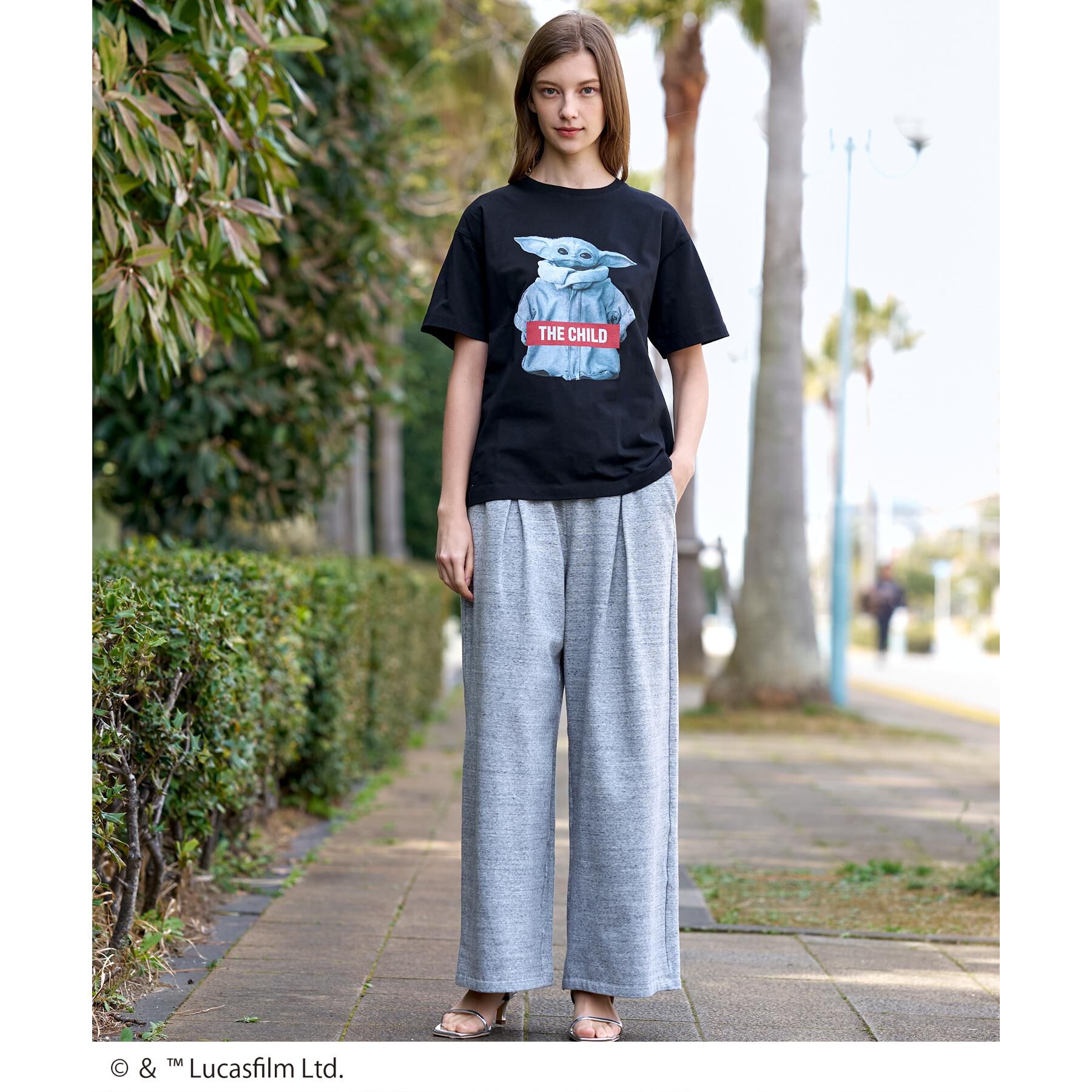 DRESSTERIOR「【接触冷感/ドライタッチ素材】STARWARS THE CHILD T」|Tシャツ・カットソー|