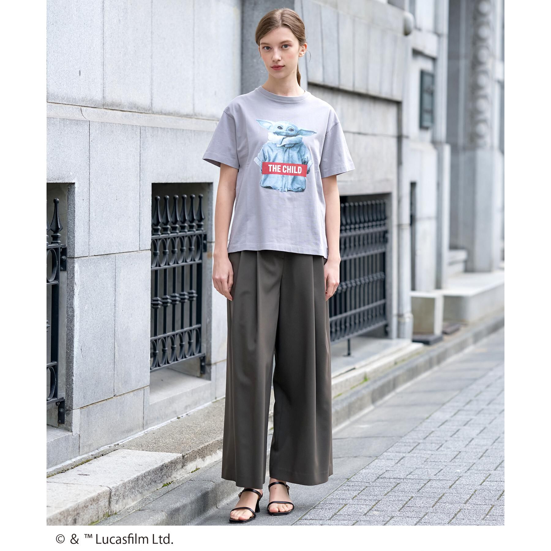 DRESSTERIOR「【接触冷感/ドライタッチ素材】STARWARS THE CHILD T」|Tシャツ・カットソー|