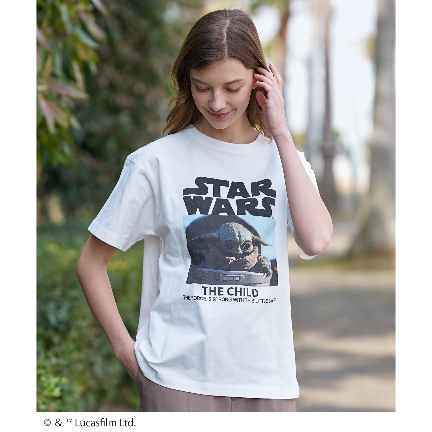 DRESSTERIOR「【接触冷感/ドライタッチ素材】STARWARS ロゴ＆フォトT」|Tシャツ・カットソー|
