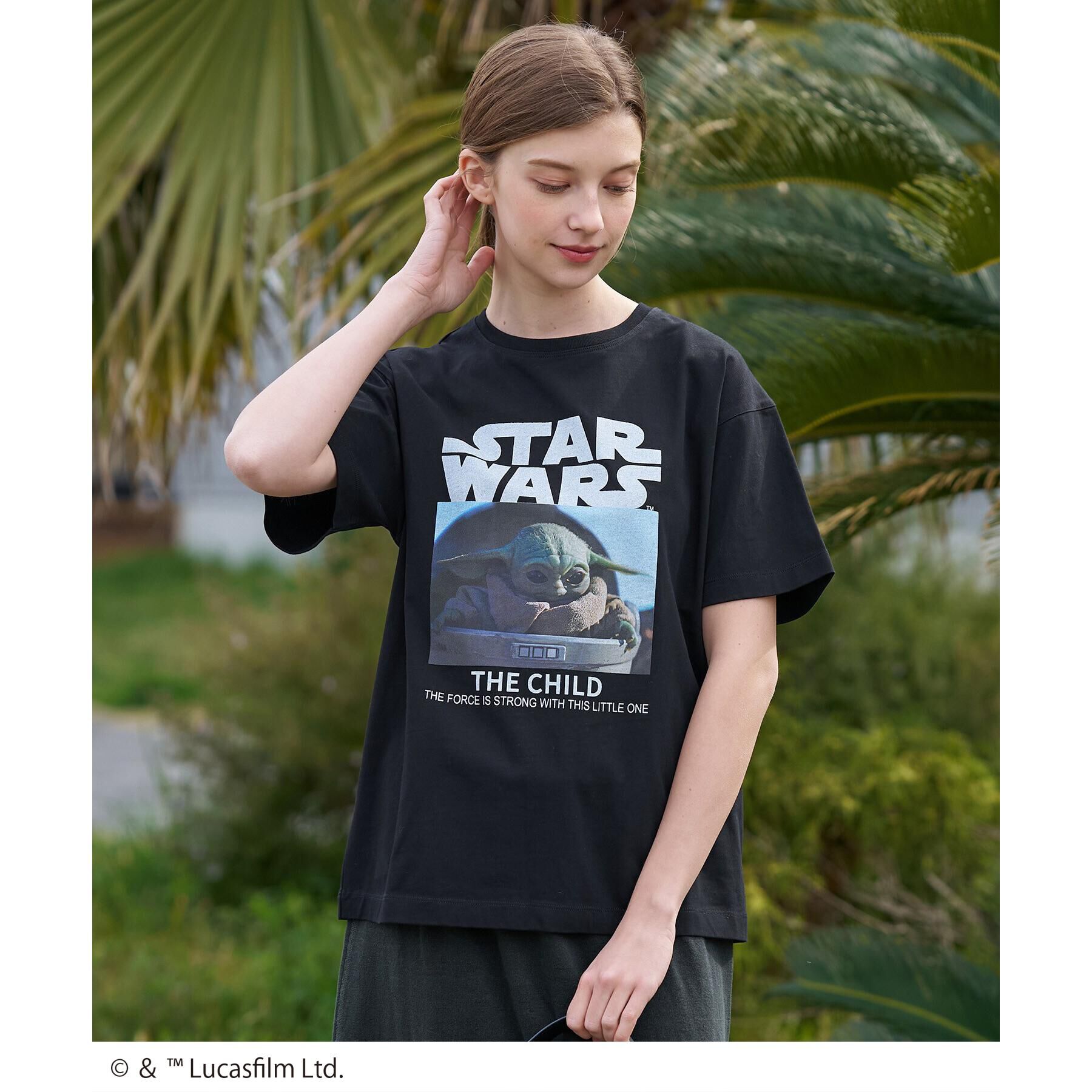 DRESSTERIOR「【接触冷感/ドライタッチ素材】STARWARS ロゴ＆フォトT」|Tシャツ・カットソー|