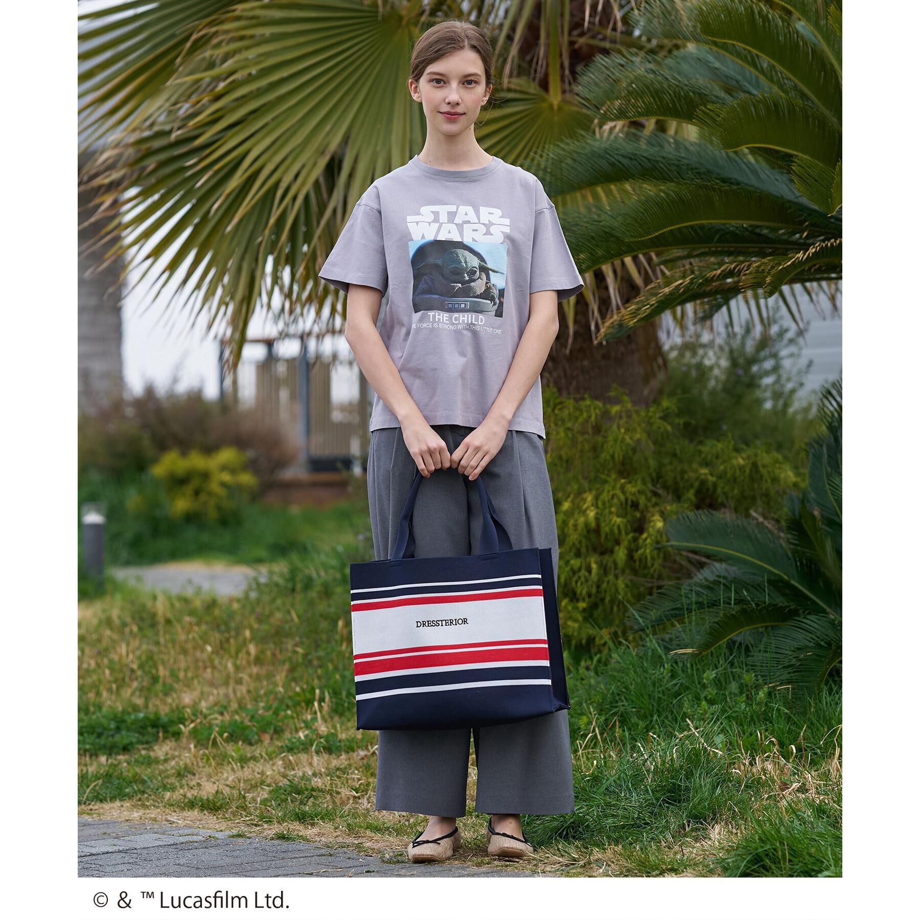 DRESSTERIOR「【接触冷感/ドライタッチ素材】STARWARS ロゴ＆フォトT」|Tシャツ・カットソー|