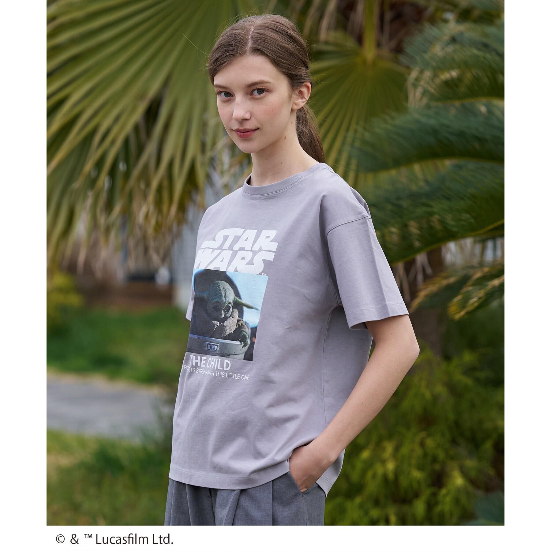 DRESSTERIOR「【接触冷感/ドライタッチ素材】STARWARS ロゴ＆フォトT」|Tシャツ・カットソー|