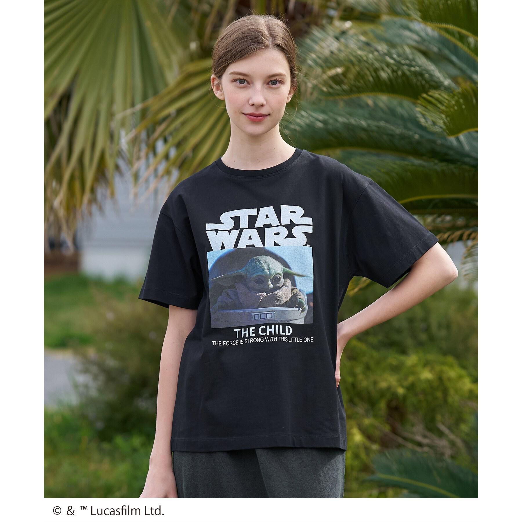 DRESSTERIOR「【接触冷感/ドライタッチ素材】STARWARS ロゴ＆フォトT」|Tシャツ・カットソー|