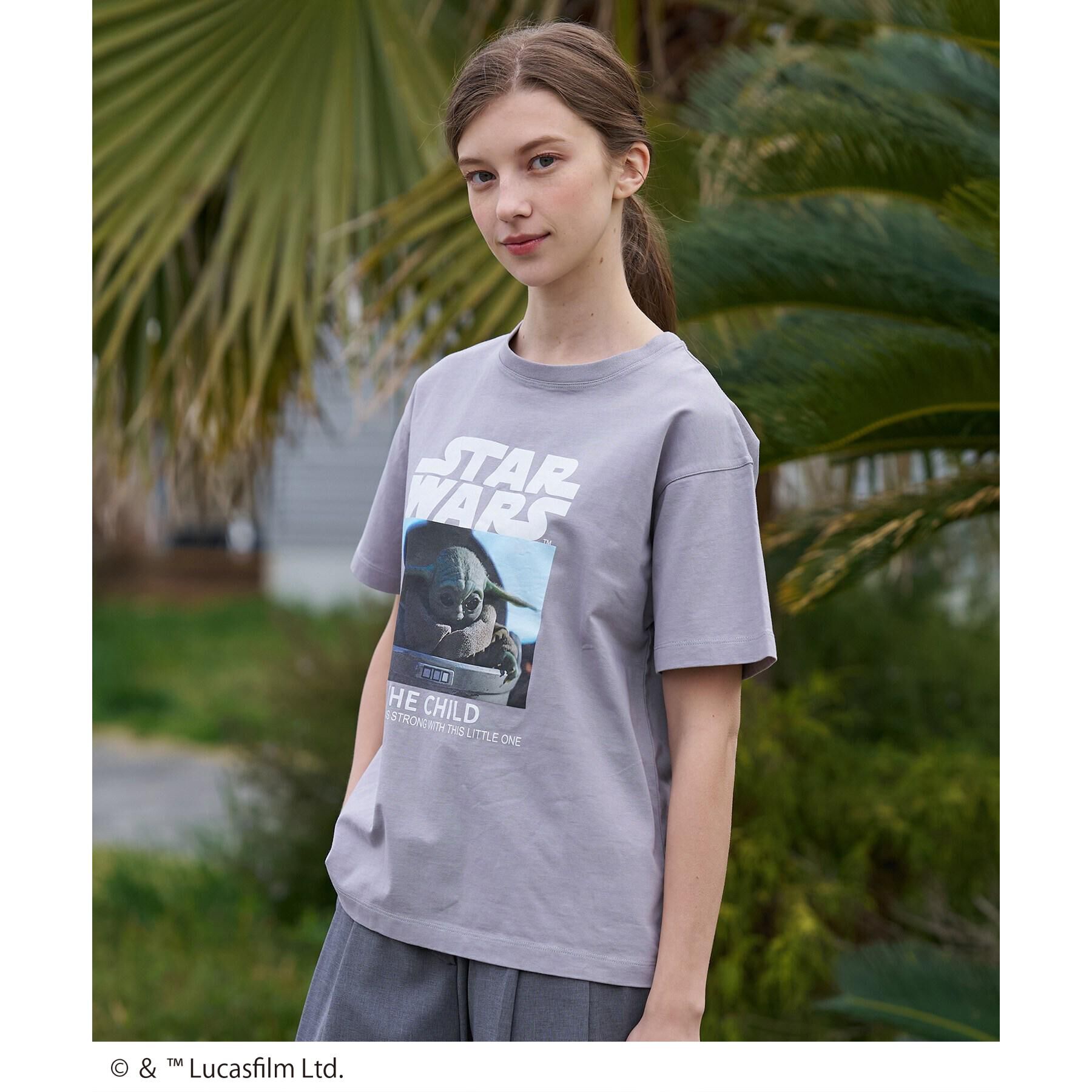 DRESSTERIOR「【接触冷感/ドライタッチ素材】STARWARS ロゴ＆フォトT」|Tシャツ・カットソー|
