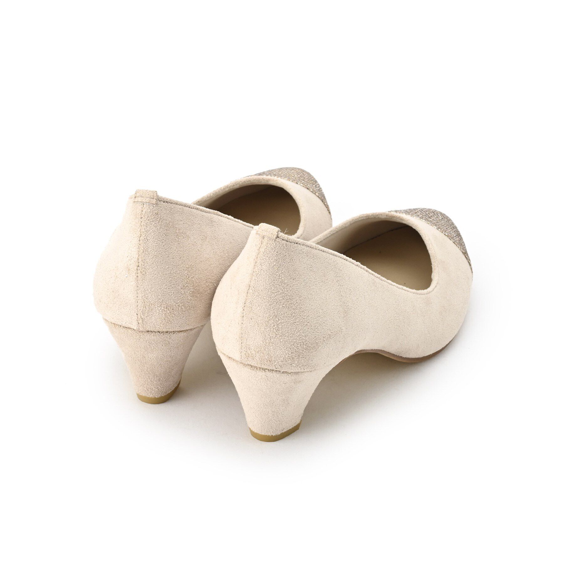 grove「【ふわっと心地よい足入れ】やわここち(R)Vカットパンプス」|パンプス|