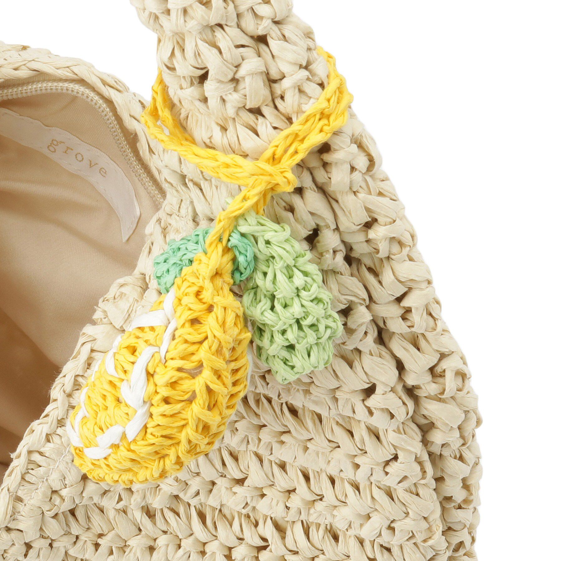 grove「フルーツチャームトート」|トートバッグ|