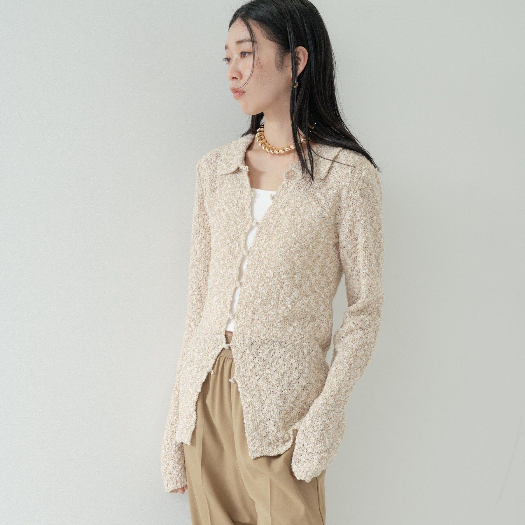 GALLEST「ブークレポロニット」|ニット・セーター|