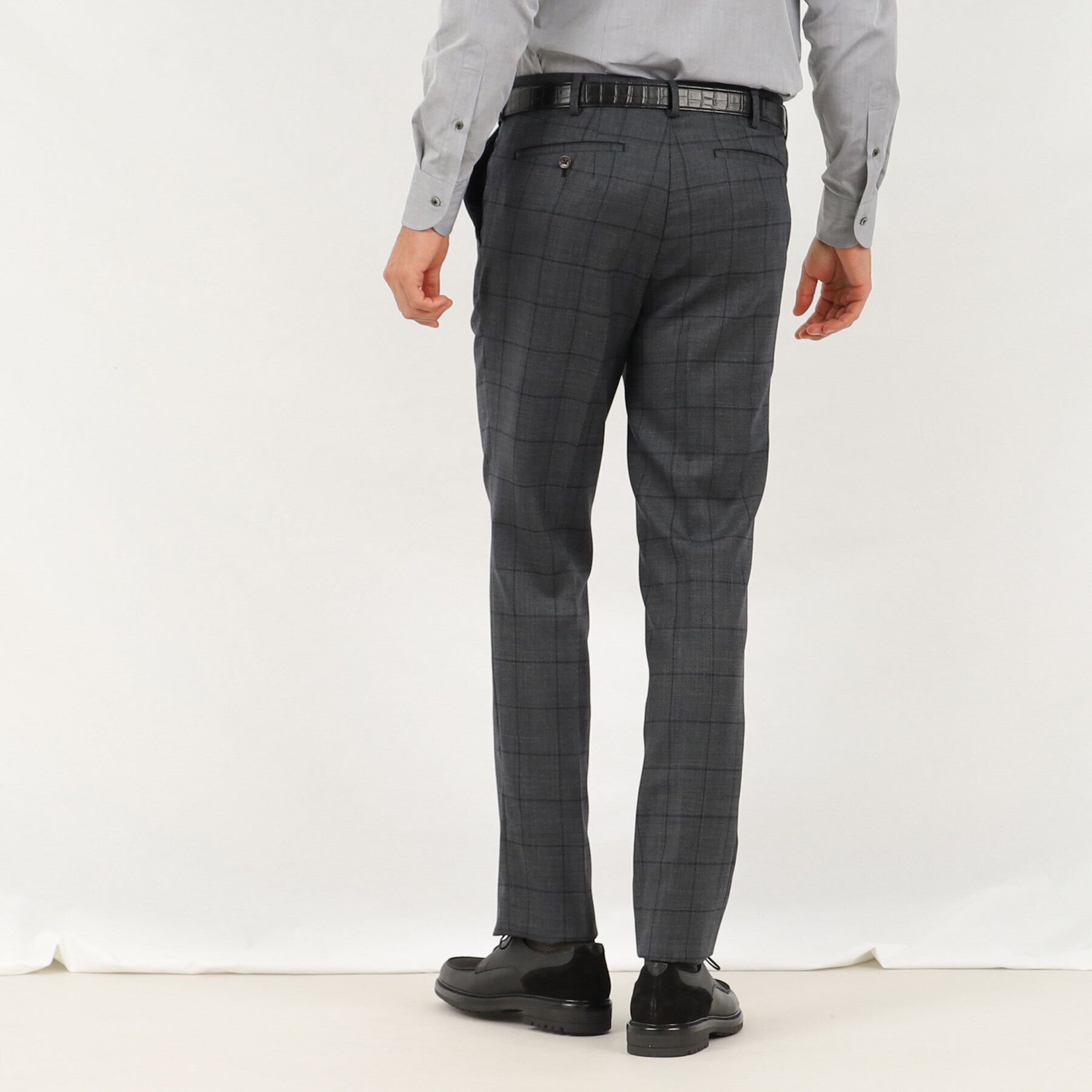 TAKEO KIKUCHI「シャイニー ウインドウペン パンツ」|その他|