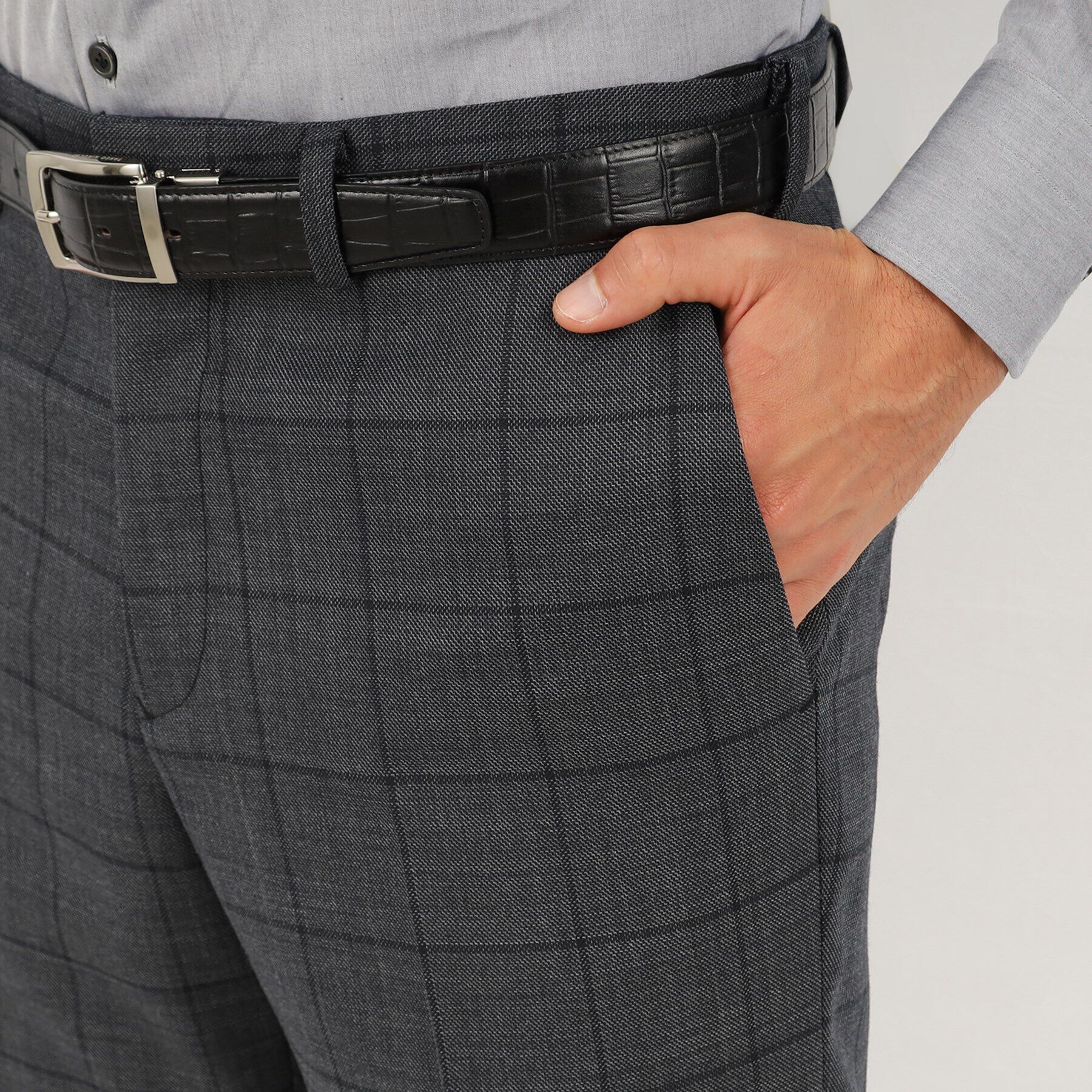 TAKEO KIKUCHI「シャイニー ウインドウペン パンツ」|その他|