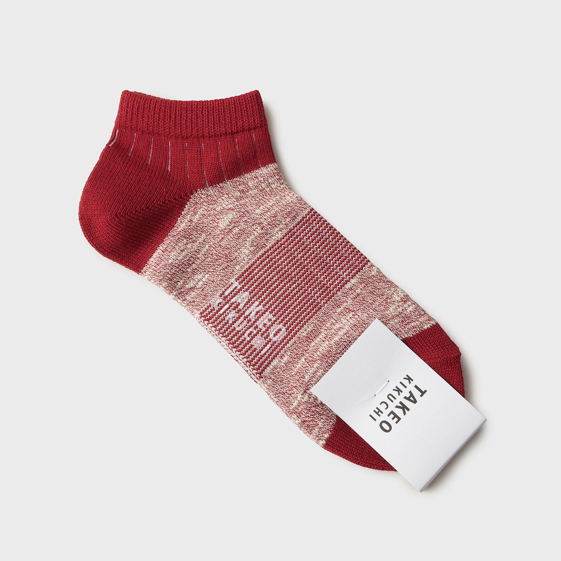 TAKEO KIKUCHI「異素材切り替えショートソックス」|ソックス|