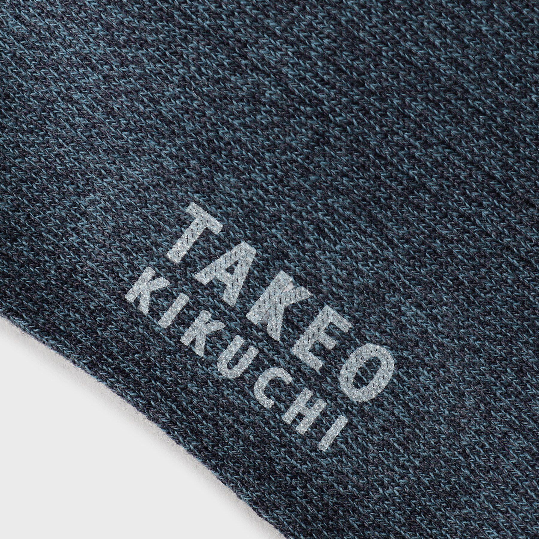 TAKEO KIKUCHI「ワンストローク刺繍ショートリブソックス」|ソックス|