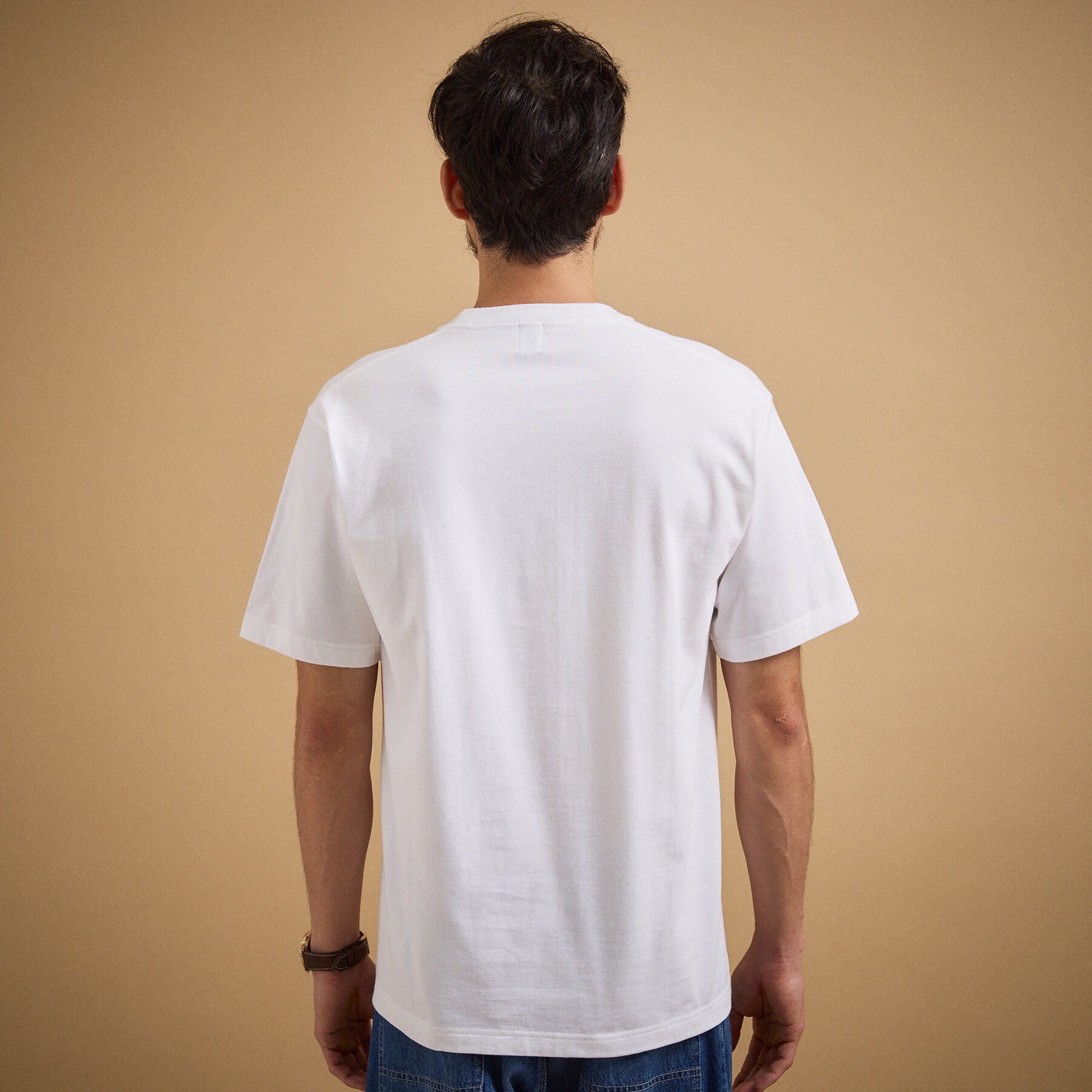 TAKEO KIKUCHI「ペイントロゴTシャツ」|Tシャツ・カットソー|