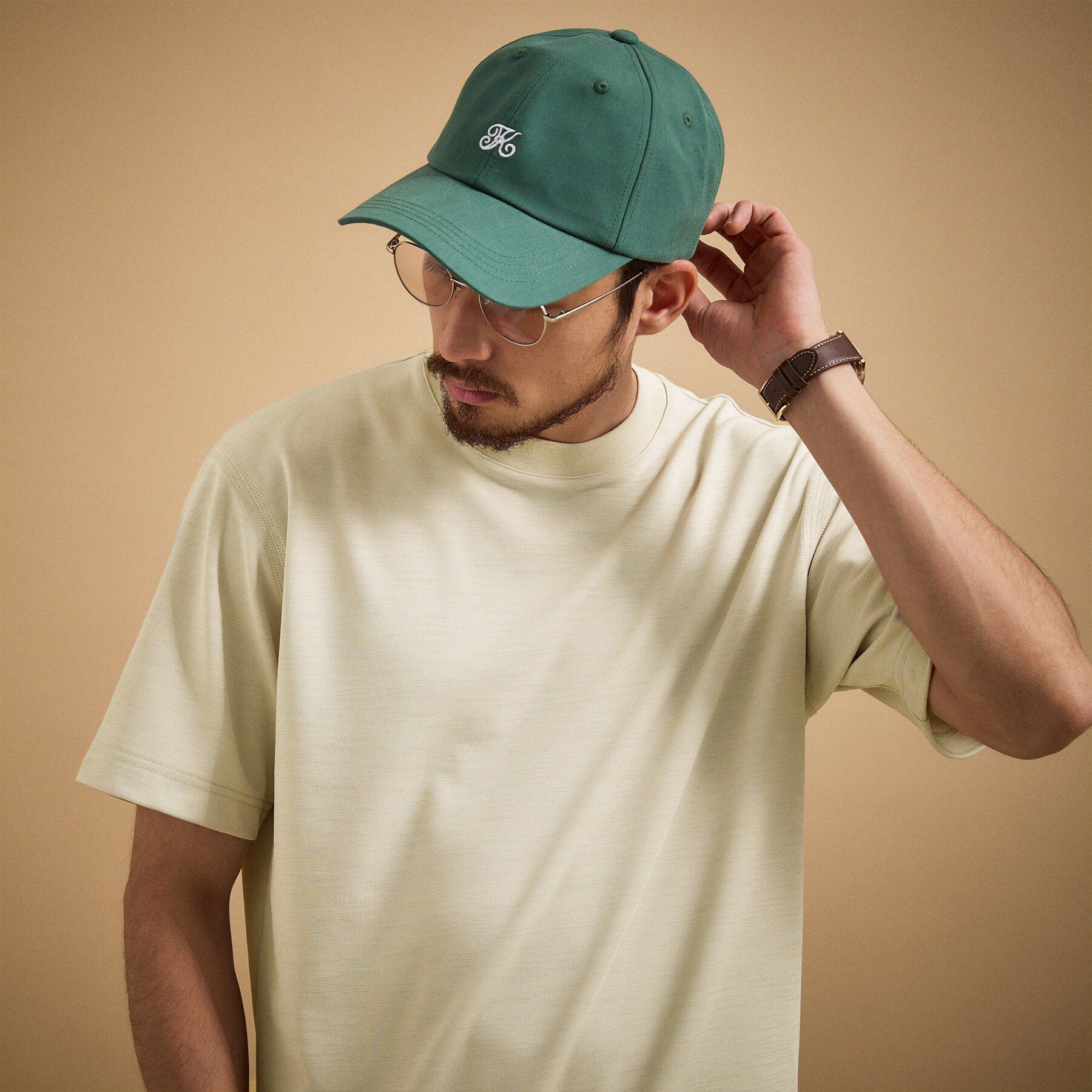 TAKEO KIKUCHI「リネン ライク ポンチ プルオーバー」|Tシャツ・カットソー|