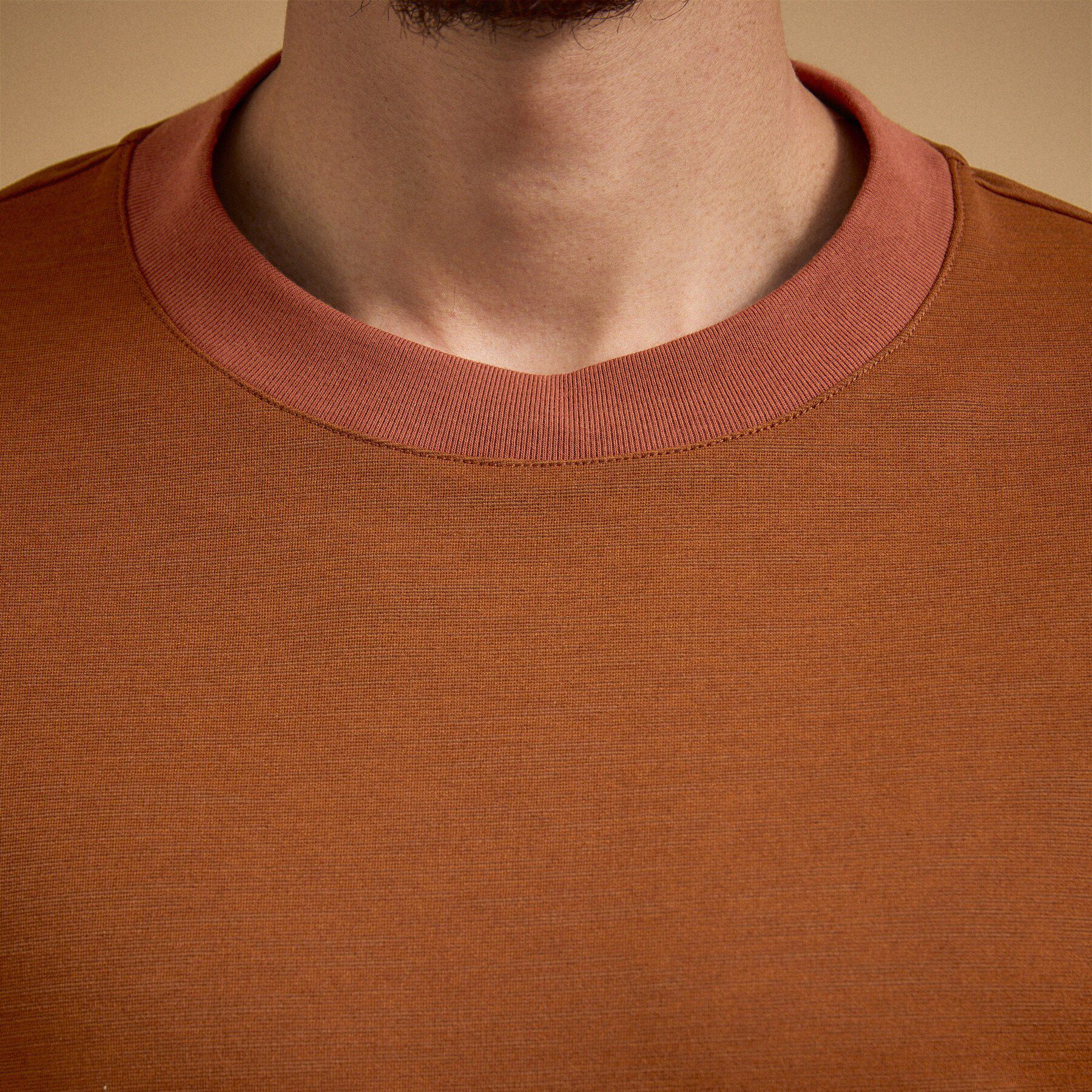 TAKEO KIKUCHI「リネン ライク ポンチ プルオーバー」|Tシャツ・カットソー|