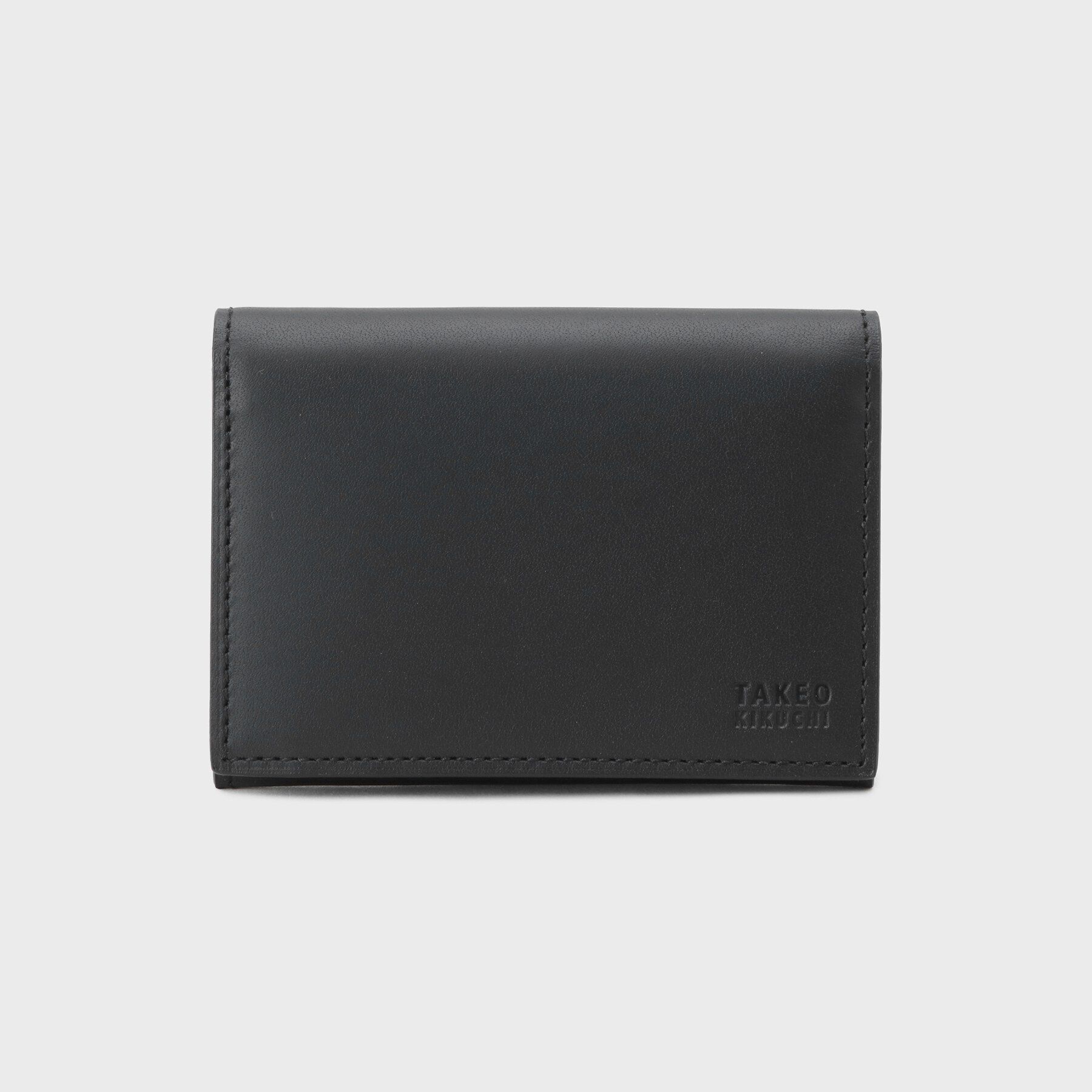 TAKEO KIKUCHI「Tアンティークレザー 名刺入れ」|名刺入れ・カードケース|ブラック(519)