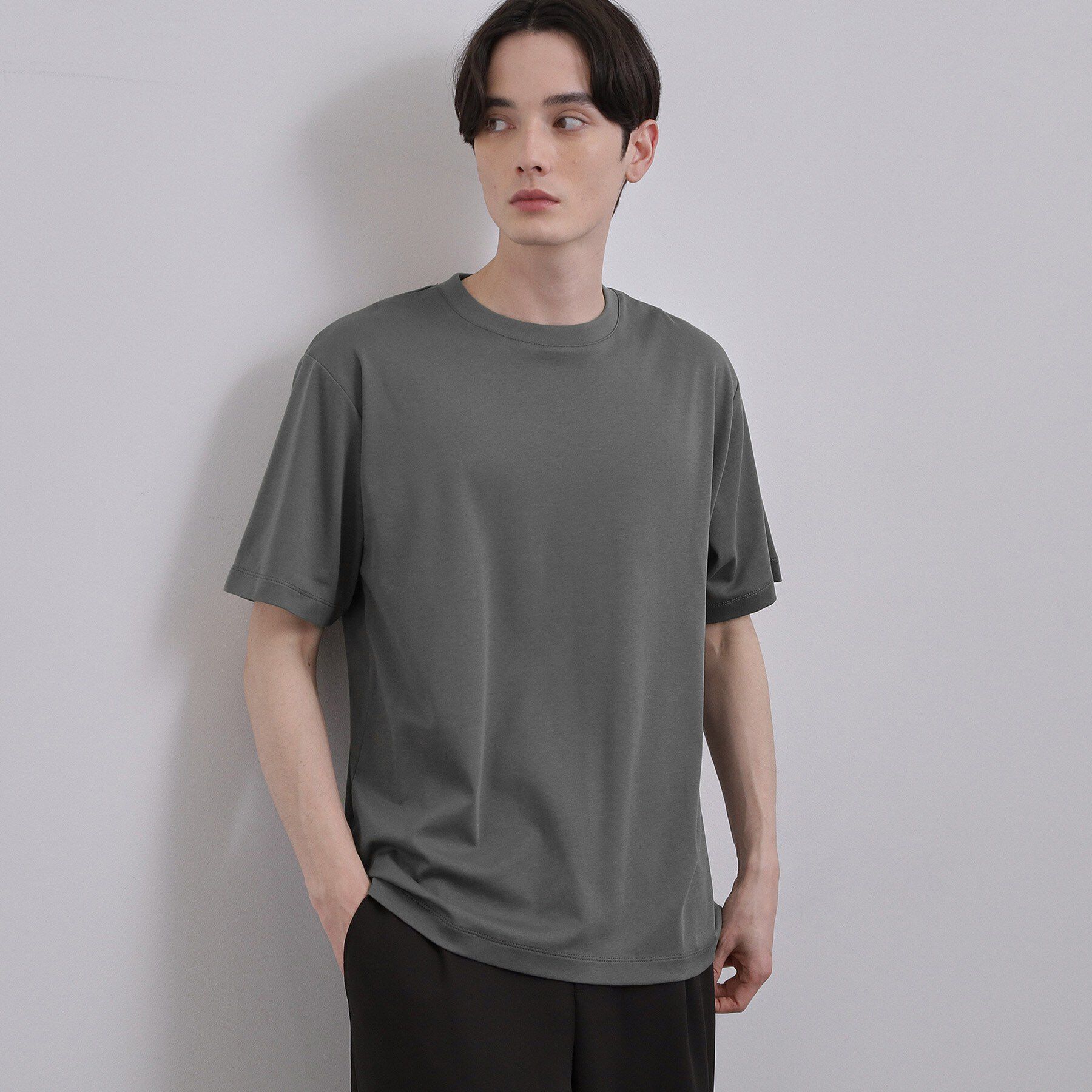 tk.TAKEO KIKUCHI「スムースシルケットS／S カットソー」|Tシャツ・カットソー|