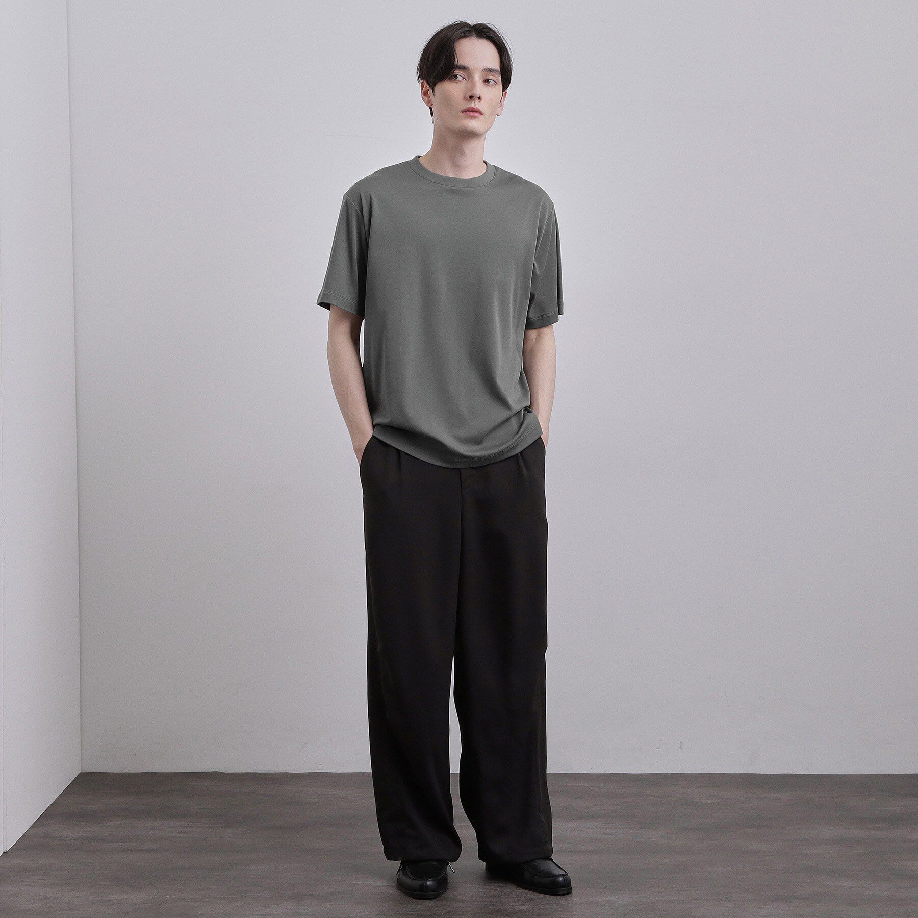 tk.TAKEO KIKUCHI「スムースシルケットS／S カットソー」|Tシャツ・カットソー|