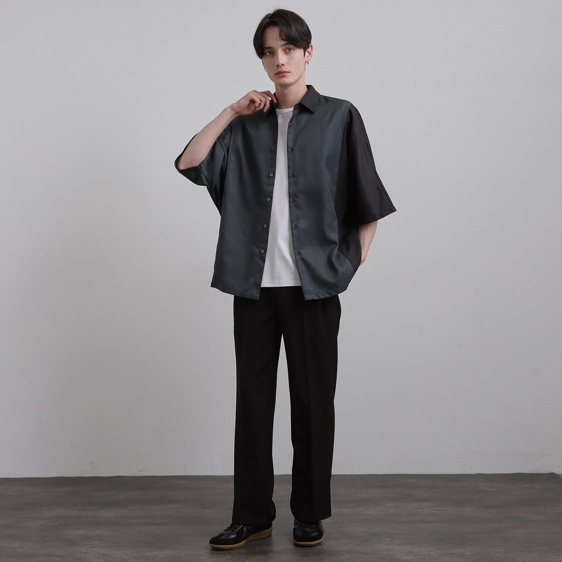 tk.TAKEO KIKUCHI「ドルマン半袖シャツ」|シャツ・ブラウス|